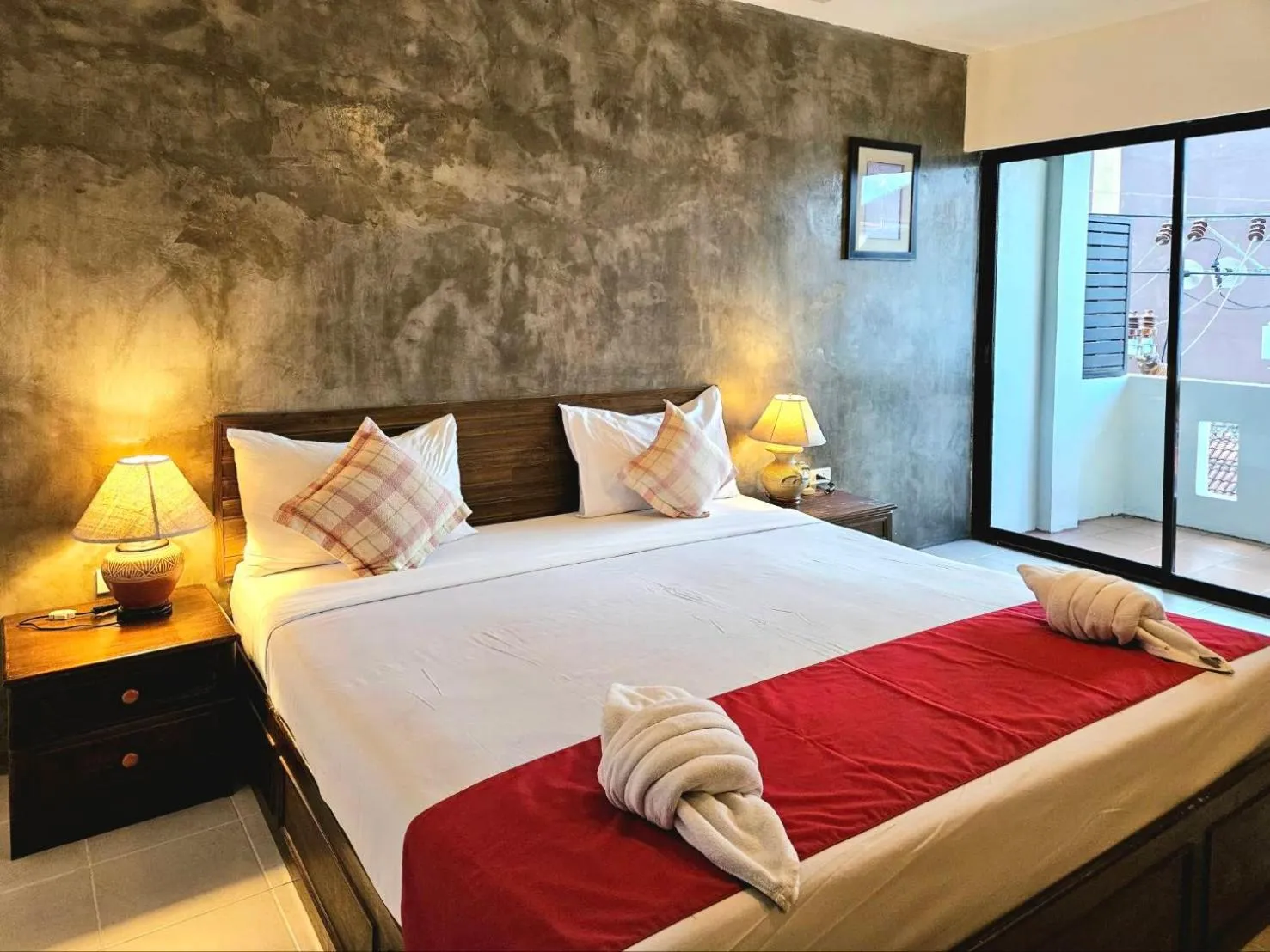 Photo of the whole room, Bed in The Album Loft