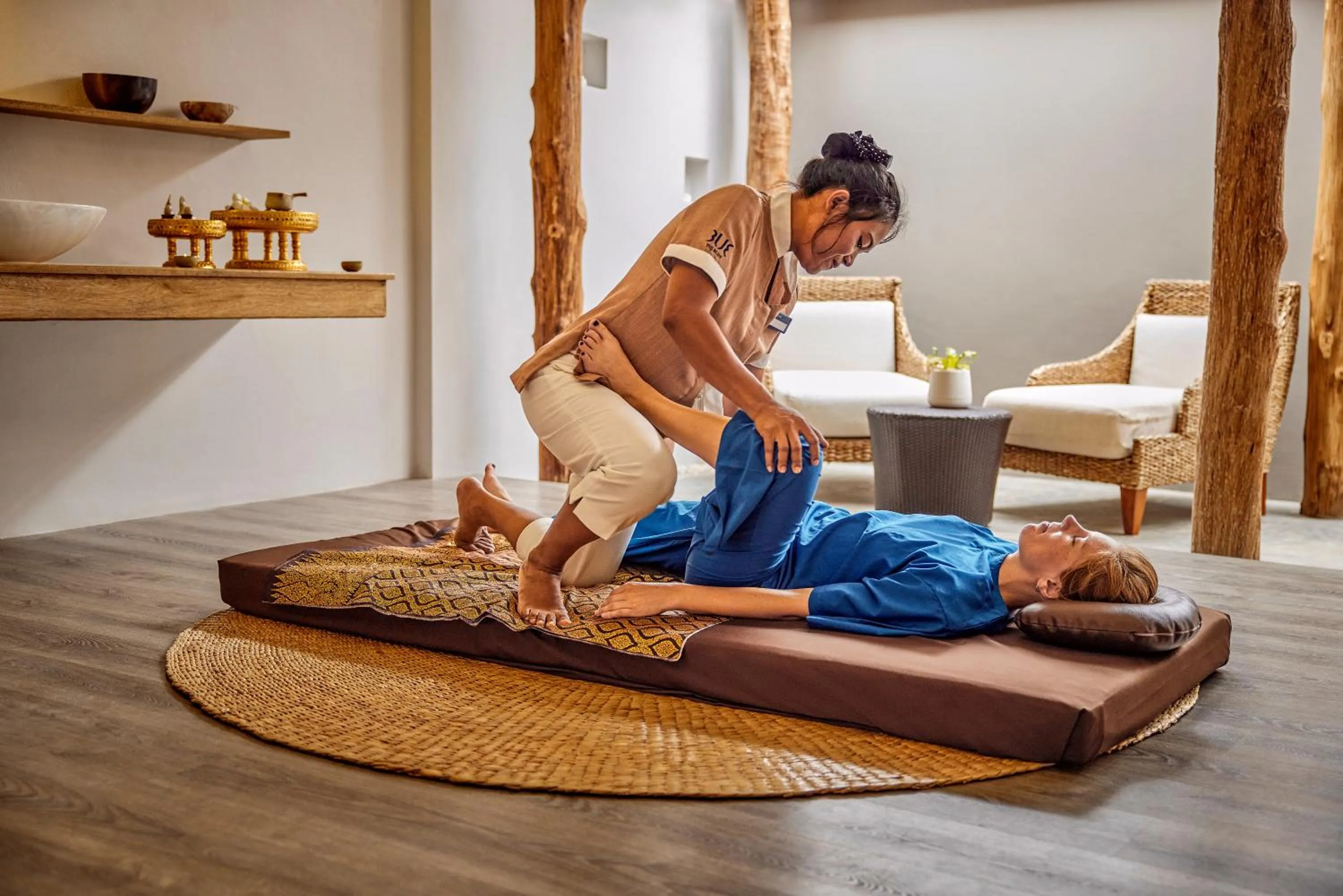 Massage in TUI BLUE The Passage Samui Pool Villas with Private Beach Resort