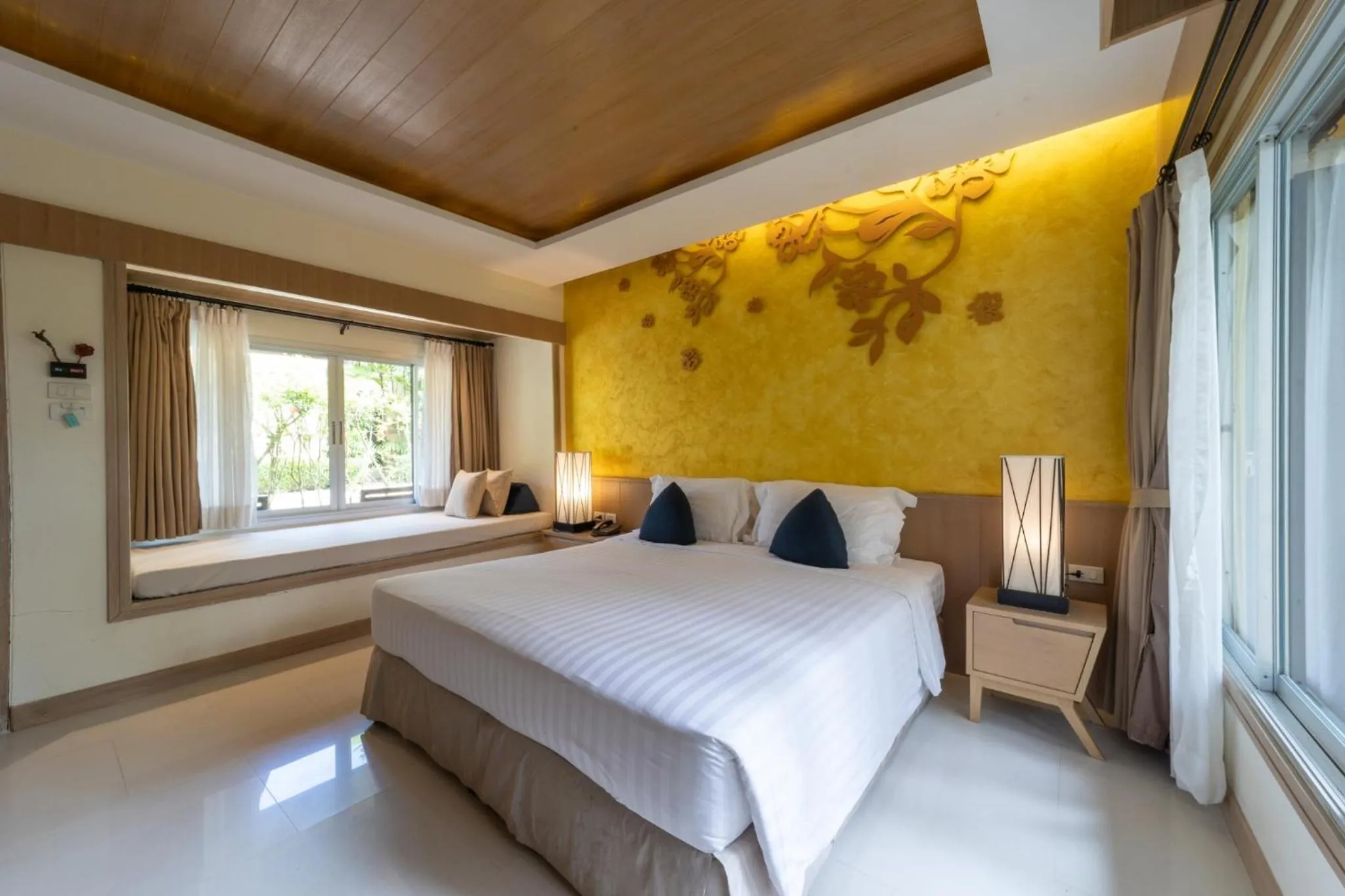 Bed in TUI BLUE The Passage Samui Pool Villas with Private Beach Resort