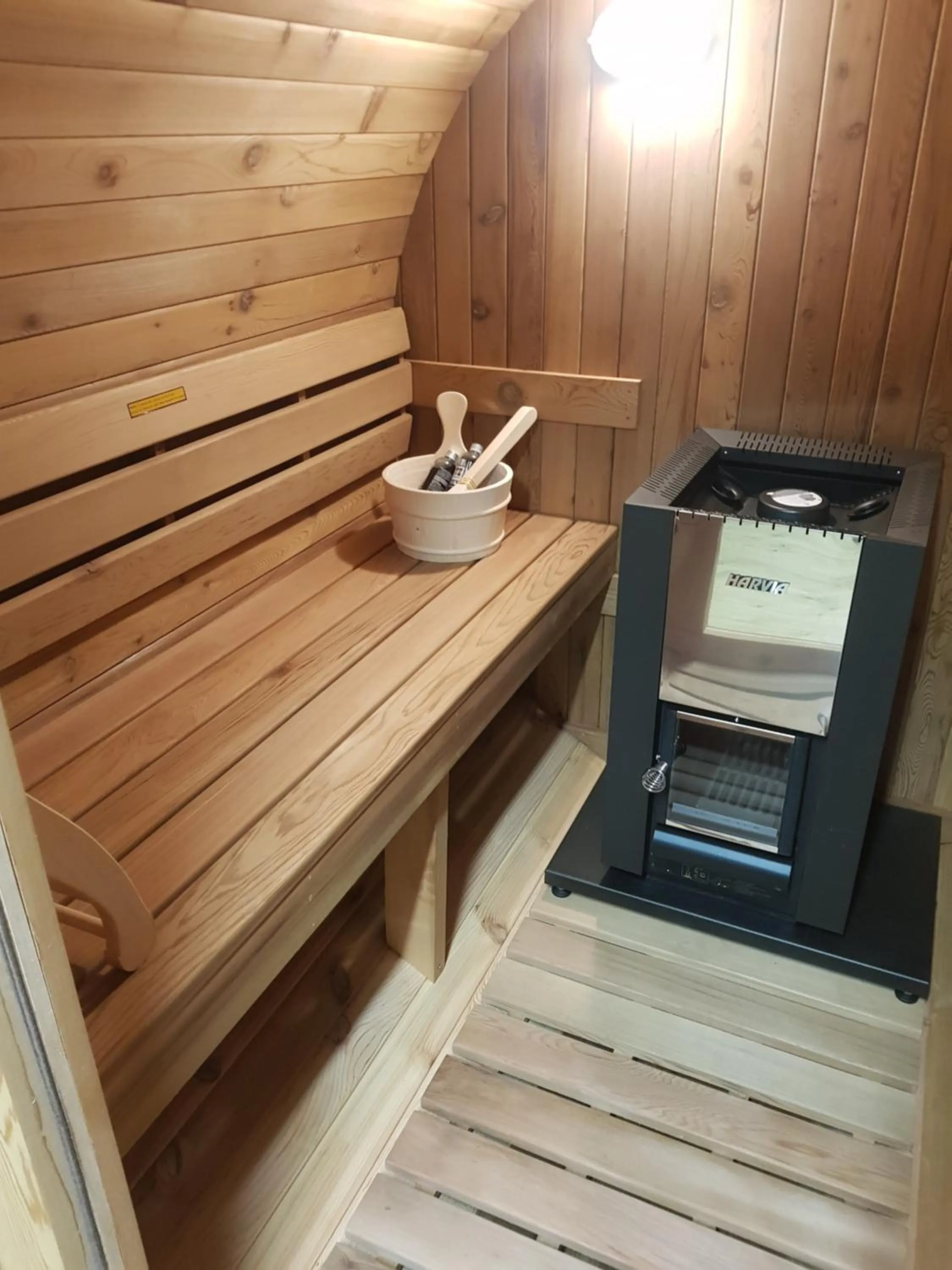 Sauna in Bed and breakfast Mooi Achel