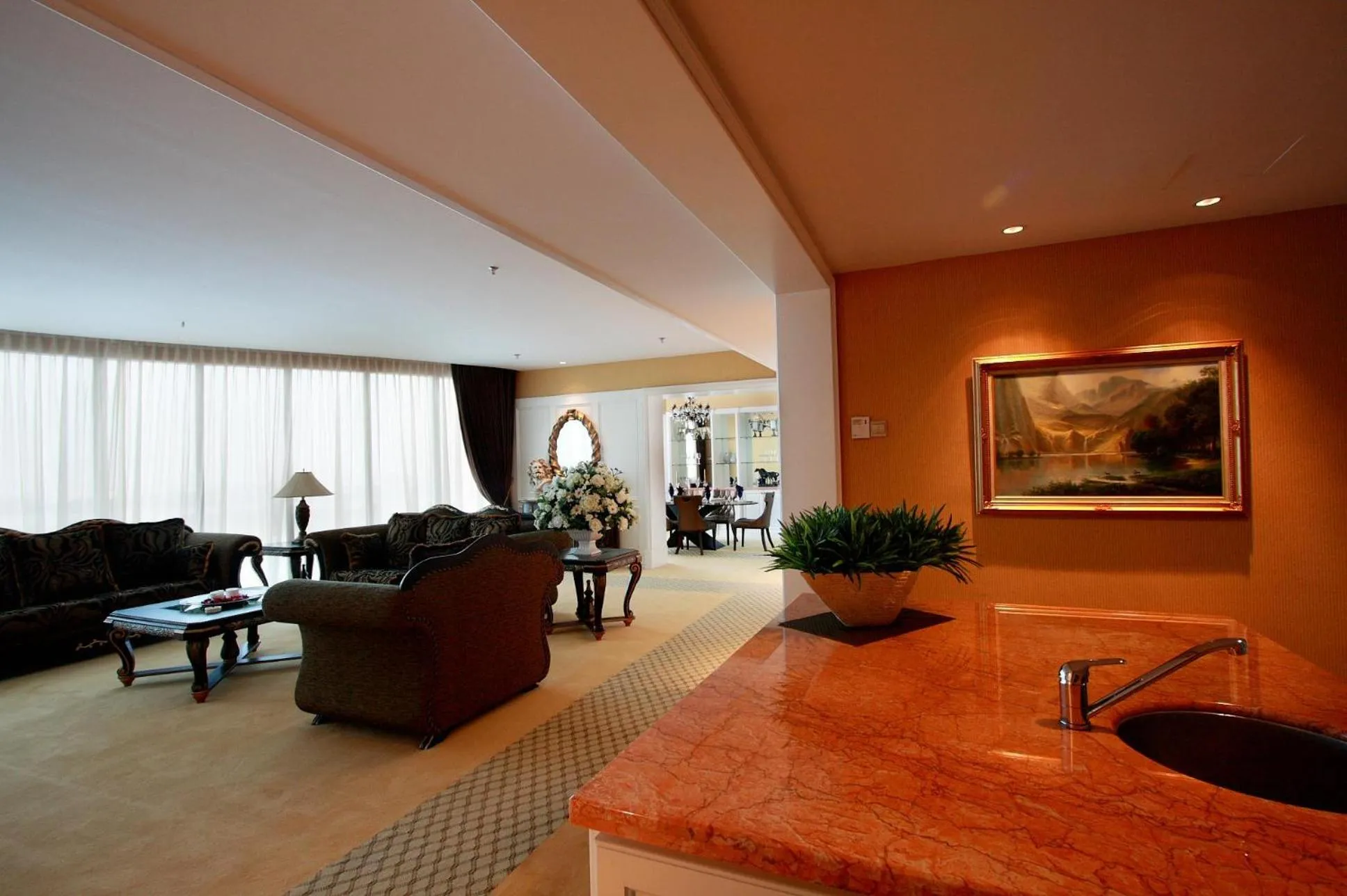 Living room in Grand Paragon Hotel Johor Bahru