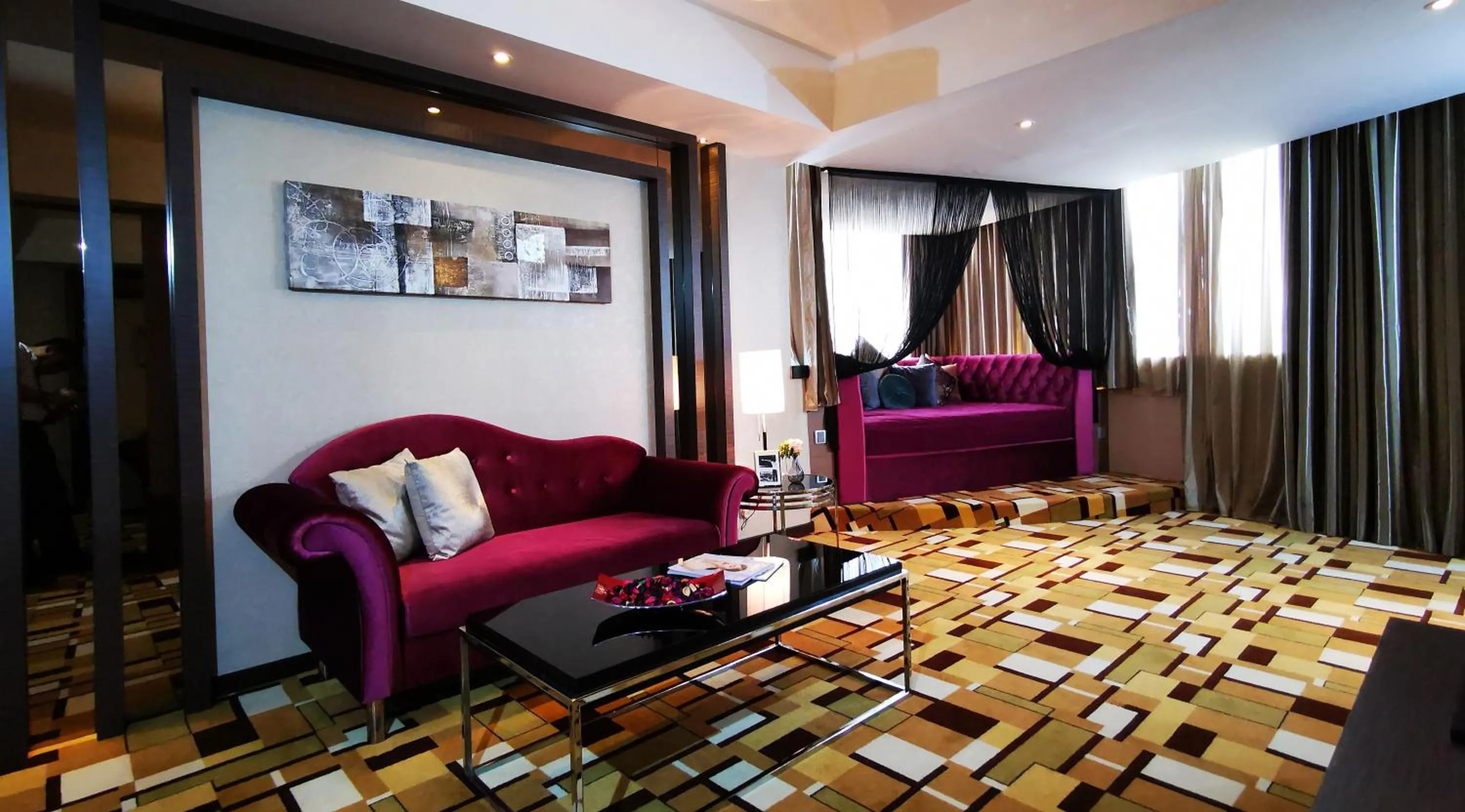 Living room in Grand Paragon Hotel Johor Bahru