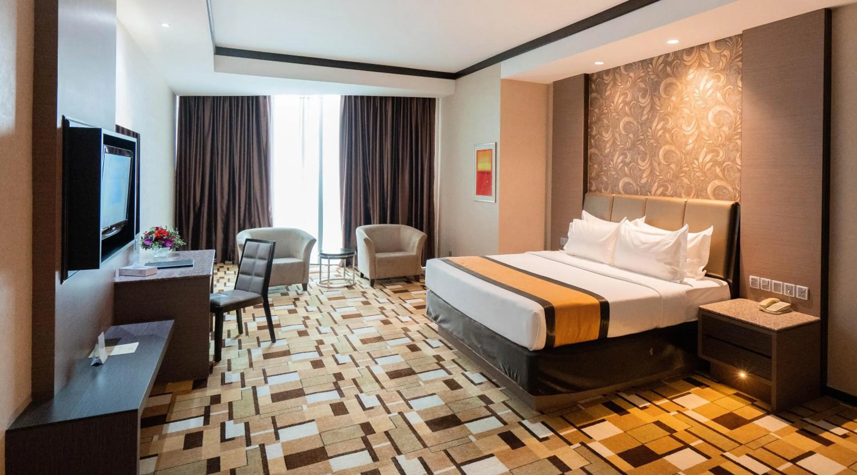 Bed in Grand Paragon Hotel Johor Bahru