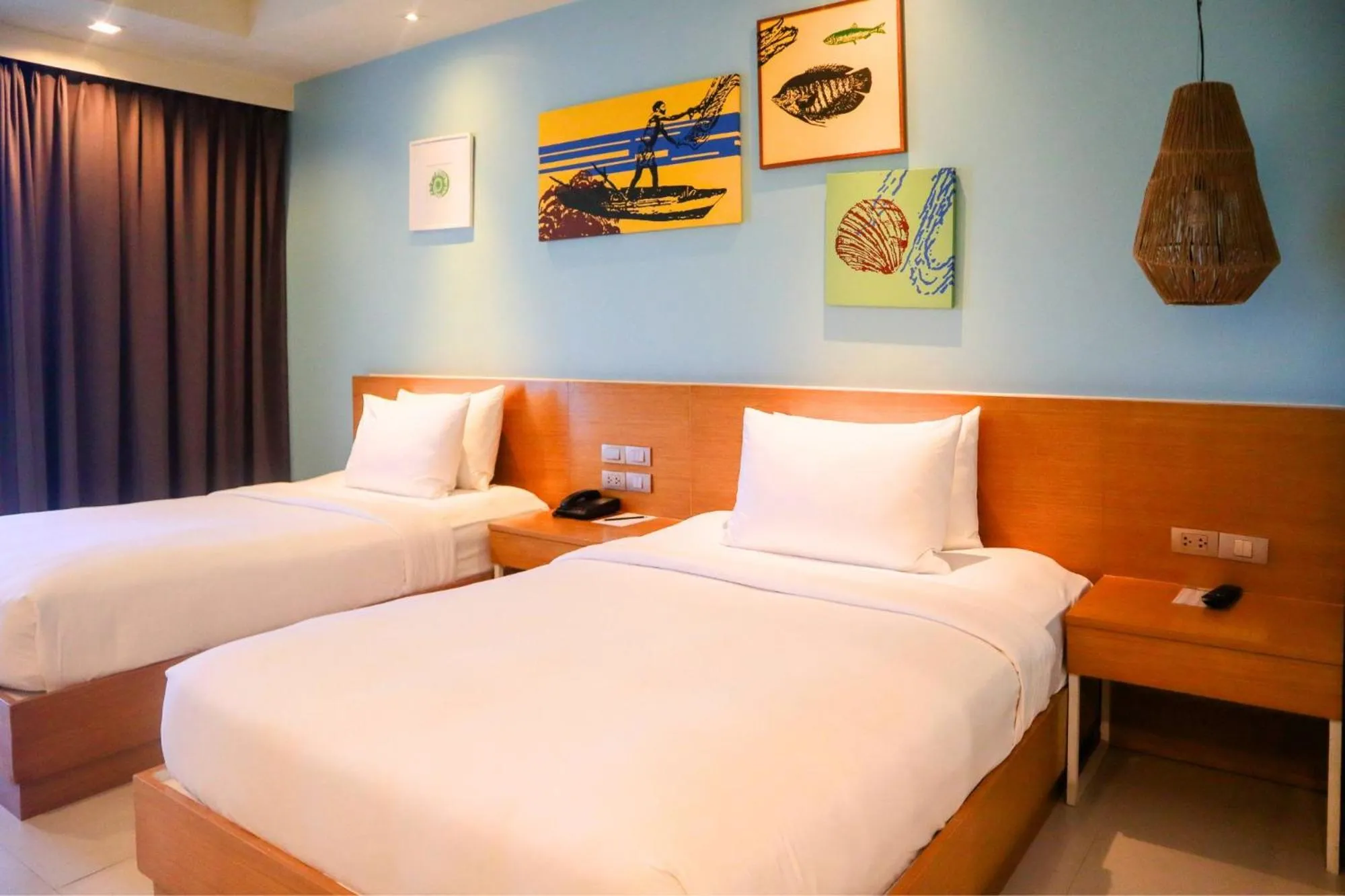 Bed in Holiday Ao Nang Beach Resort, Krabi