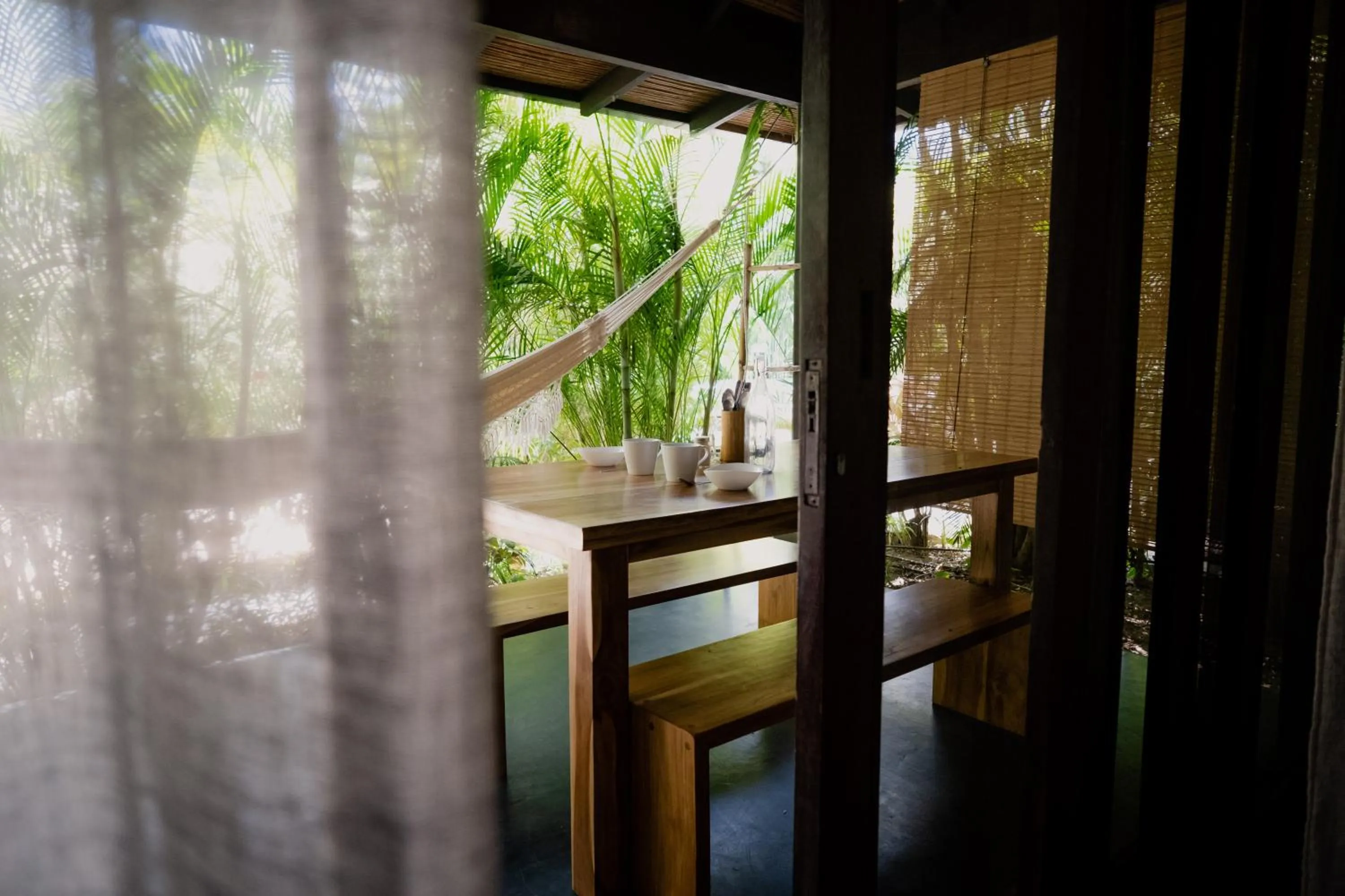 Dining area in Lua Villas