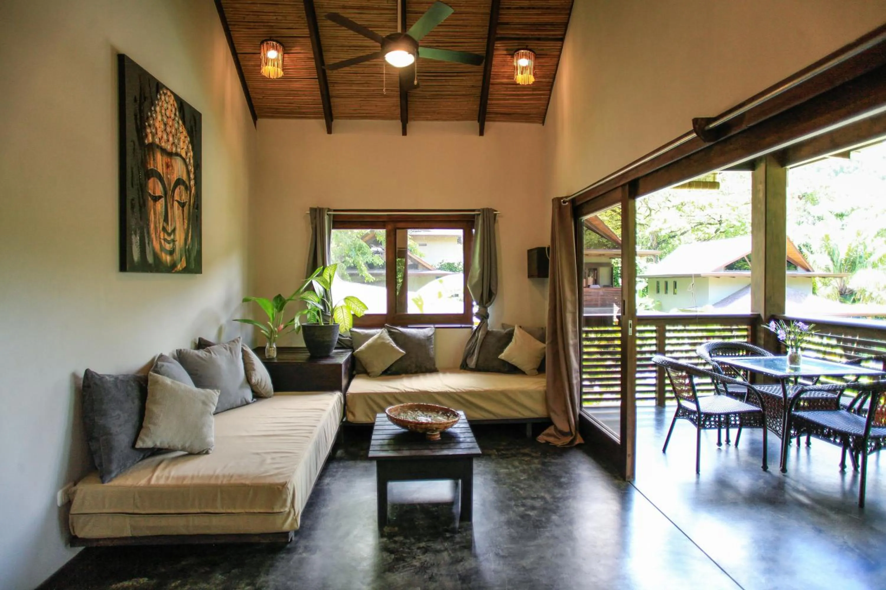 Living room in Lua Villas