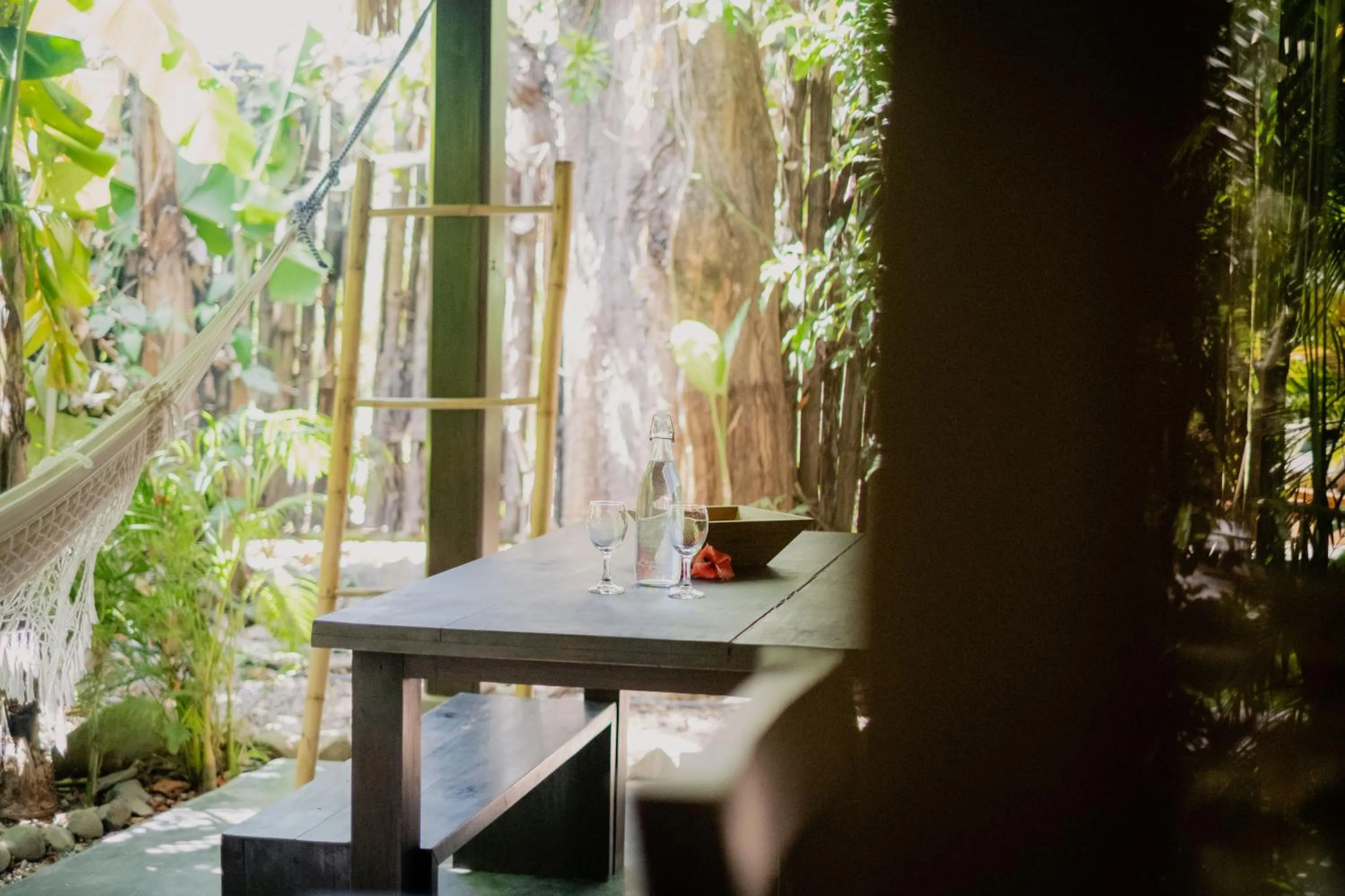 Dining area in Lua Villas