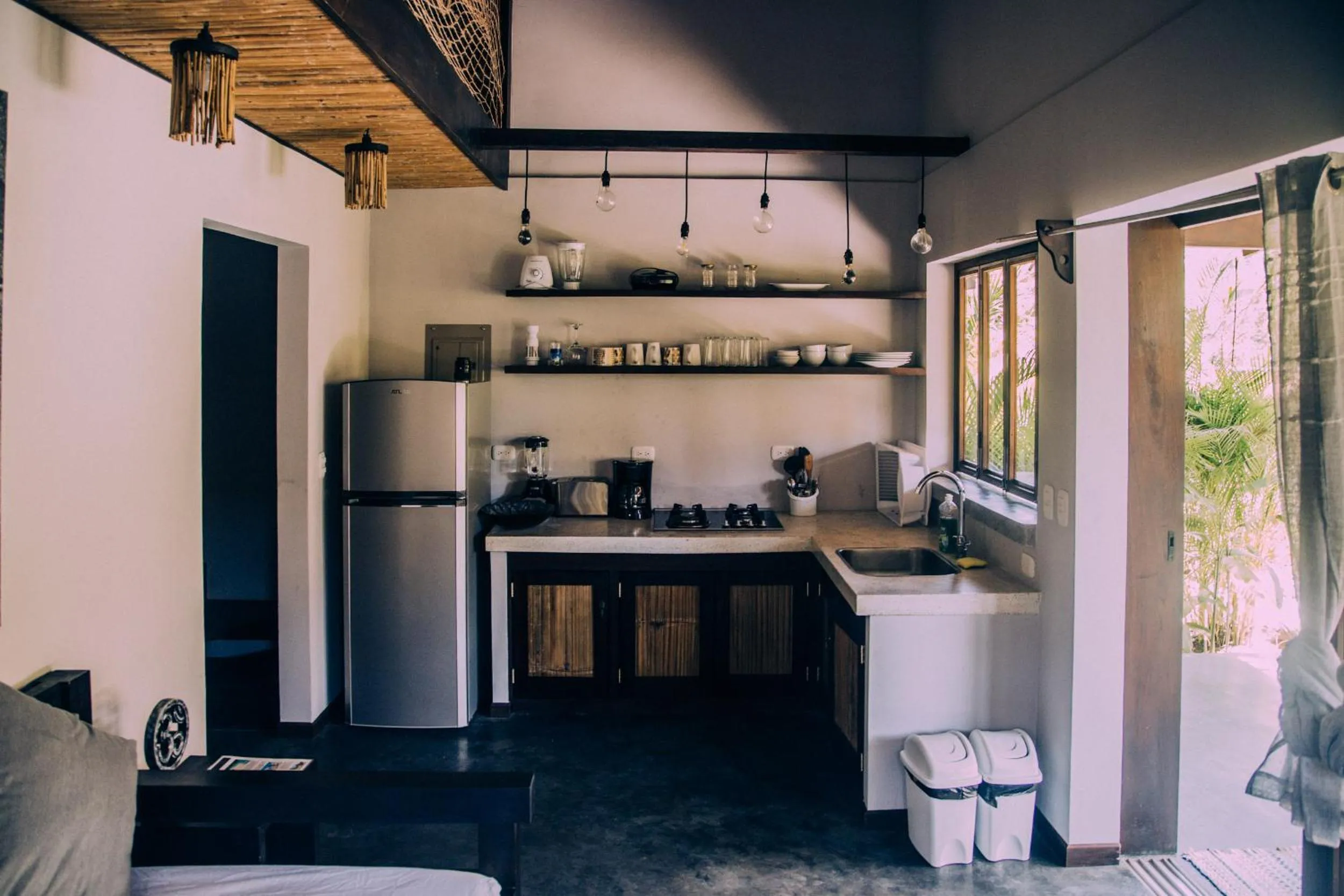 Kitchen or kitchenette in Lua Villas