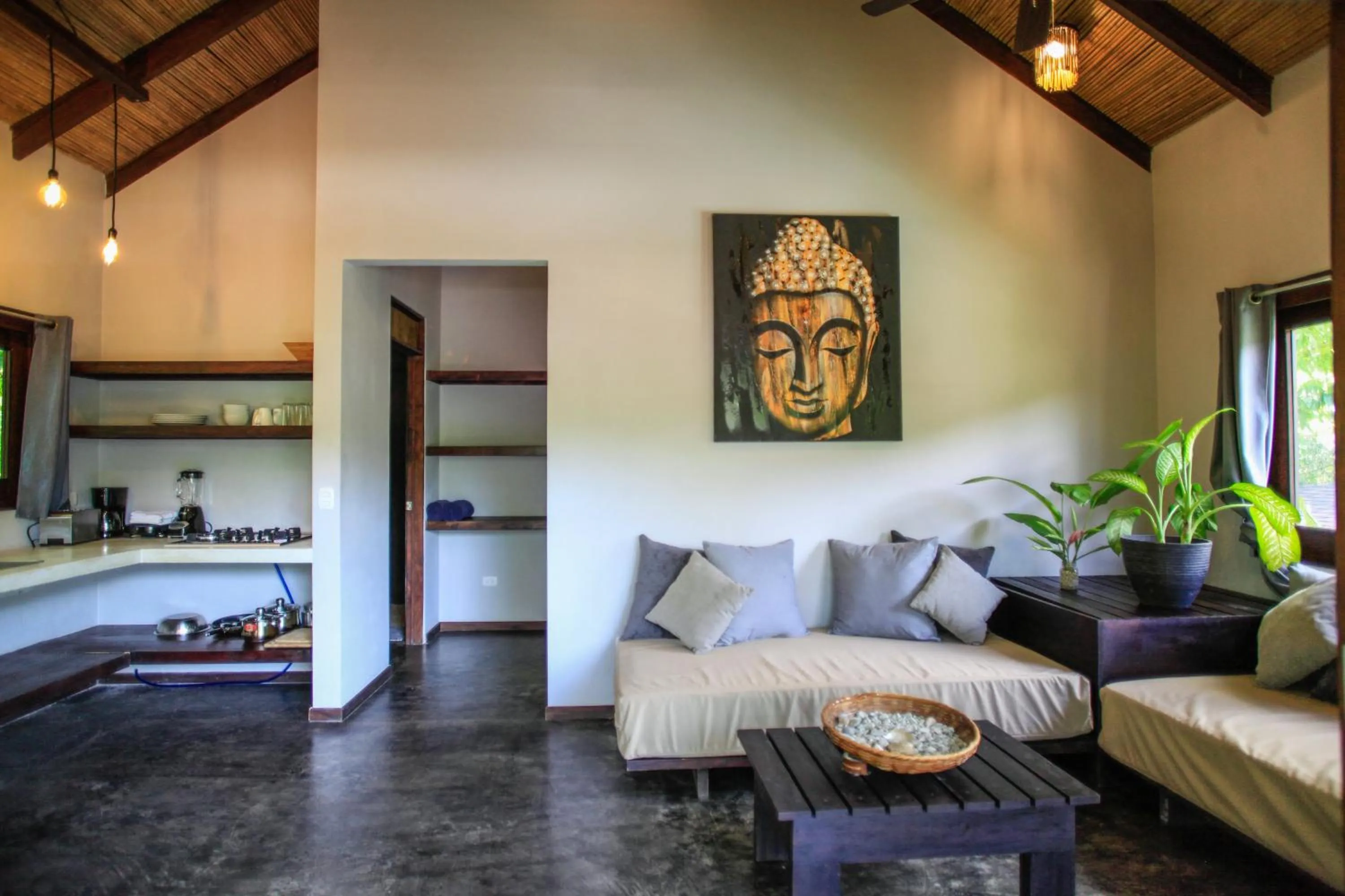 Living room, Bed in Lua Villas