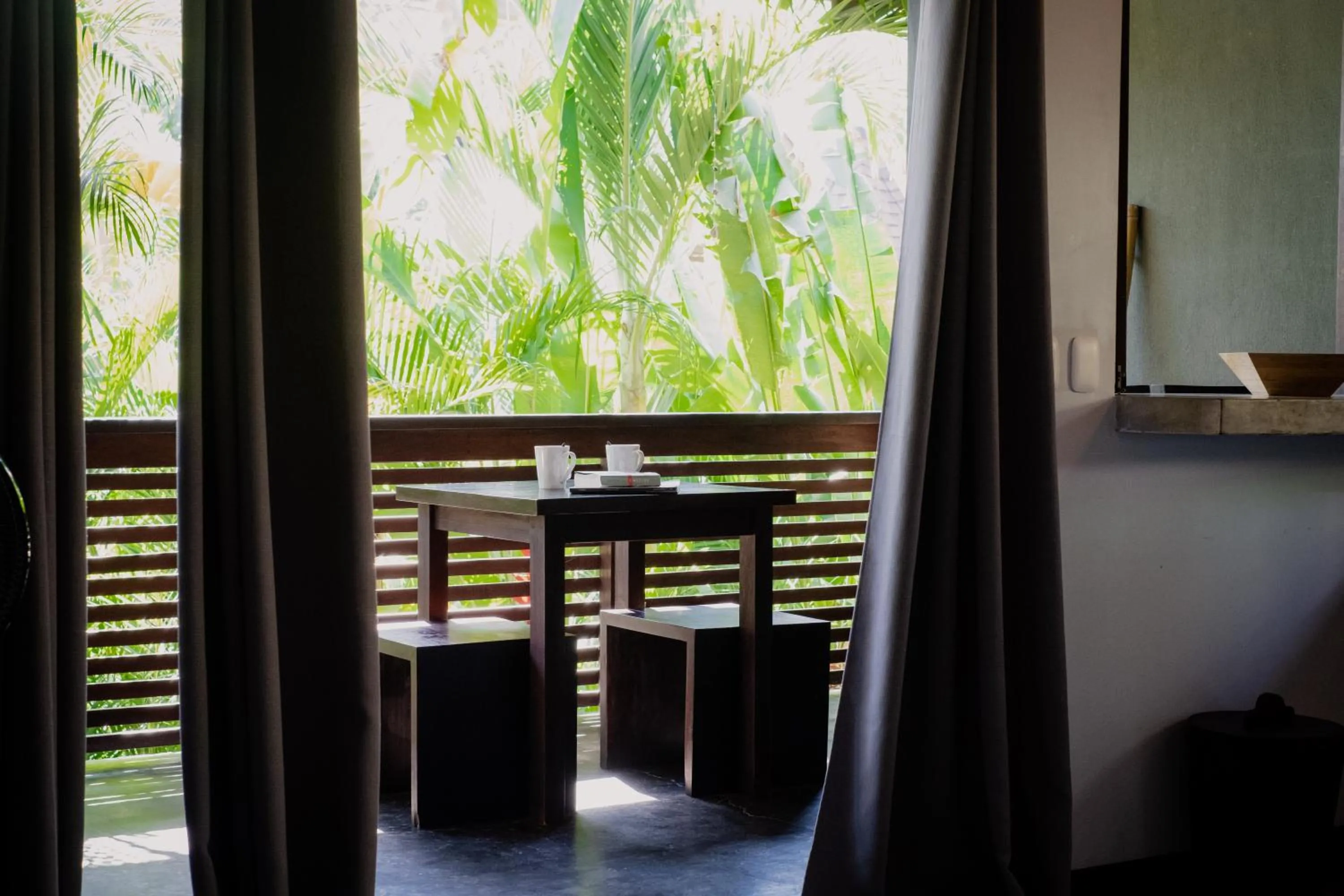 Dining area in Lua Villas
