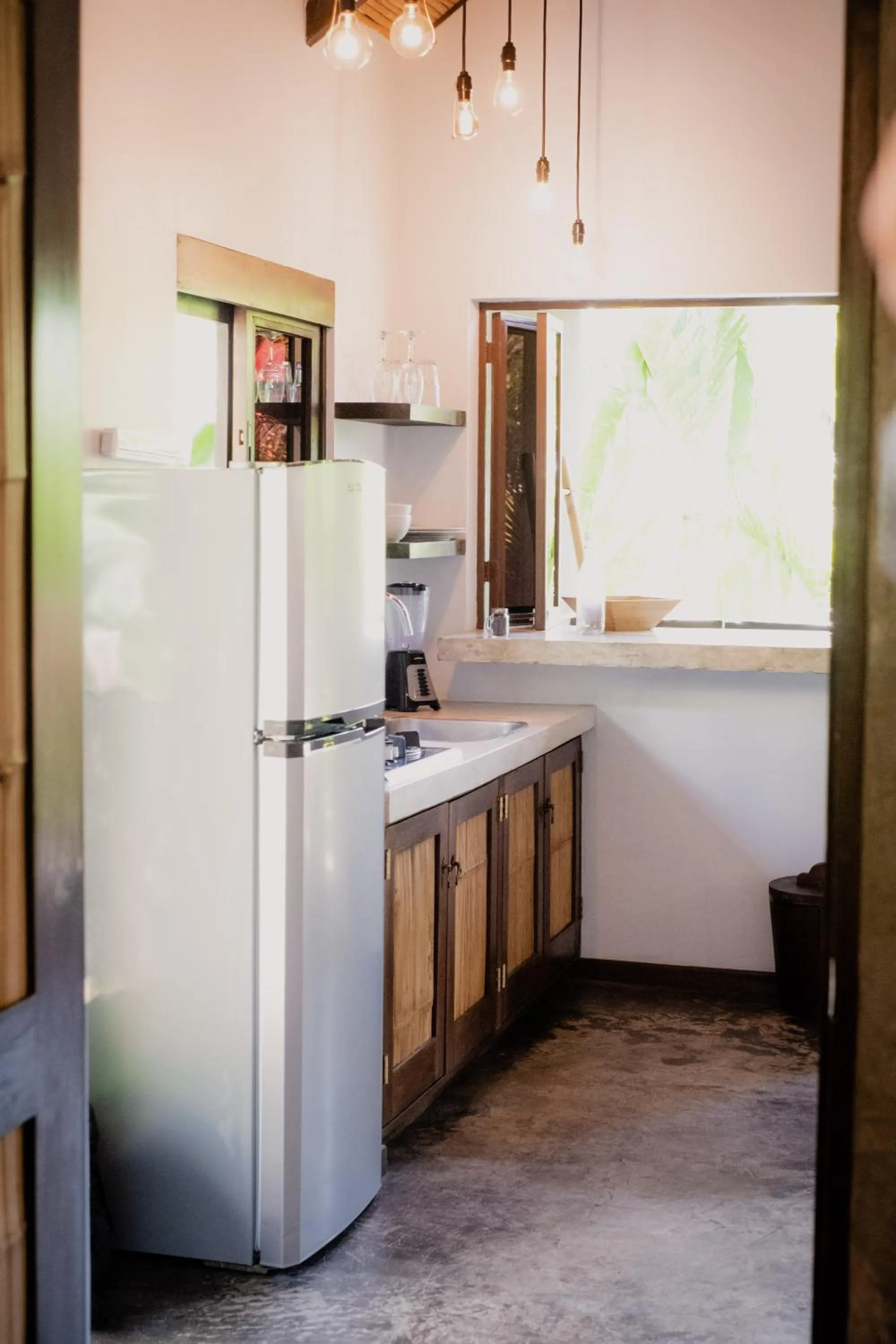 Kitchen or kitchenette in Lua Villas