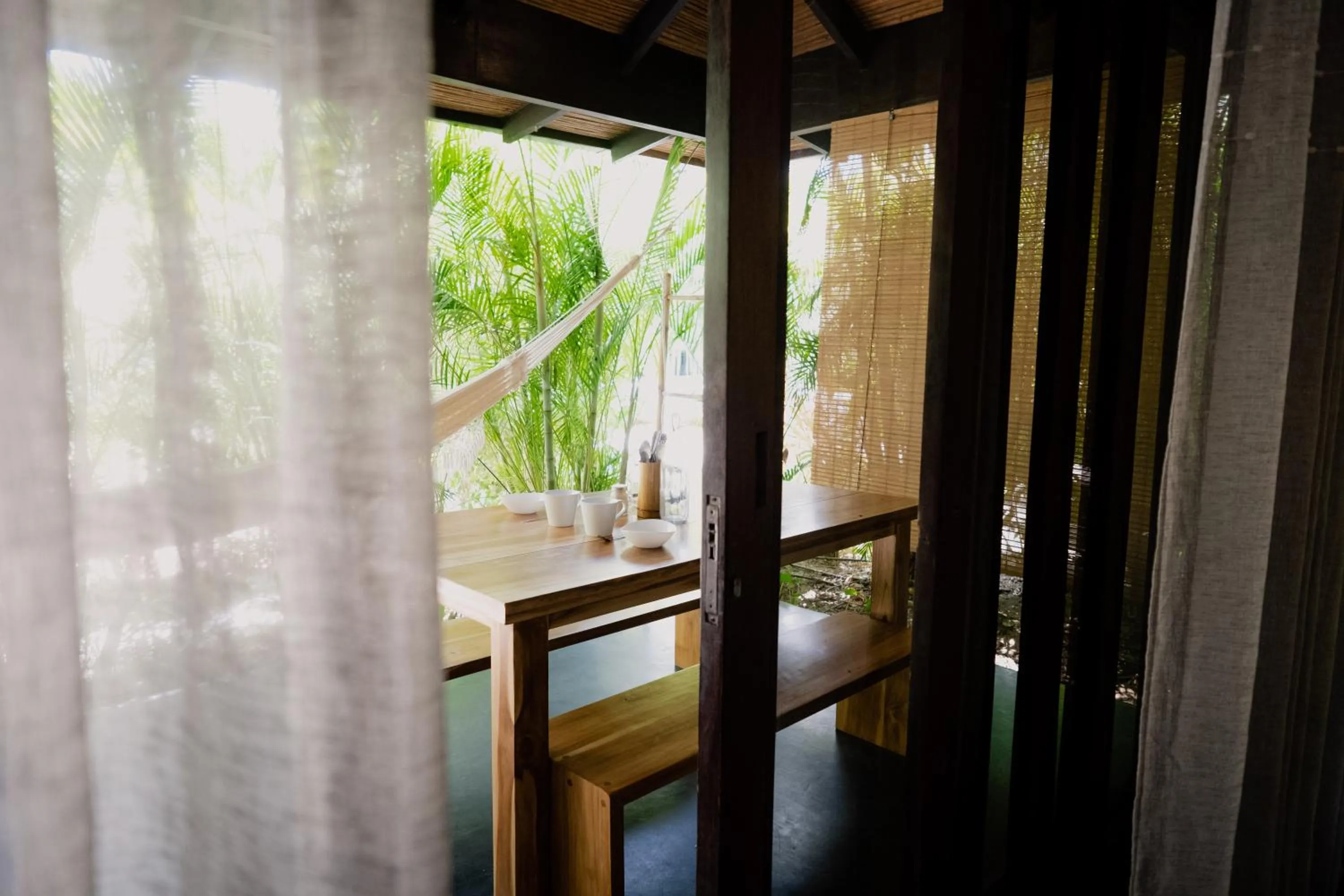 Dining area in Lua Villas