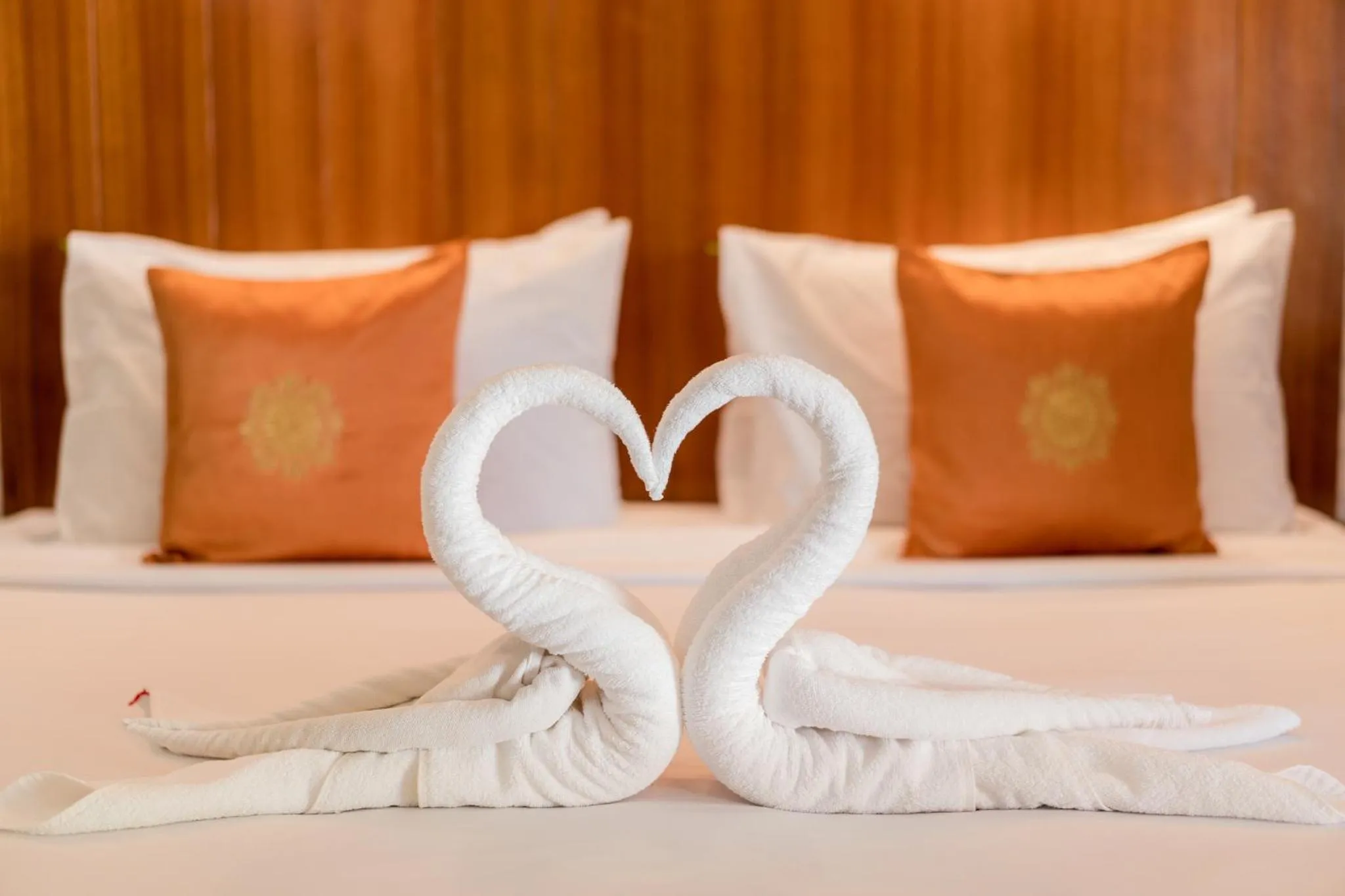 Bed in Phi Phi Anita Resort