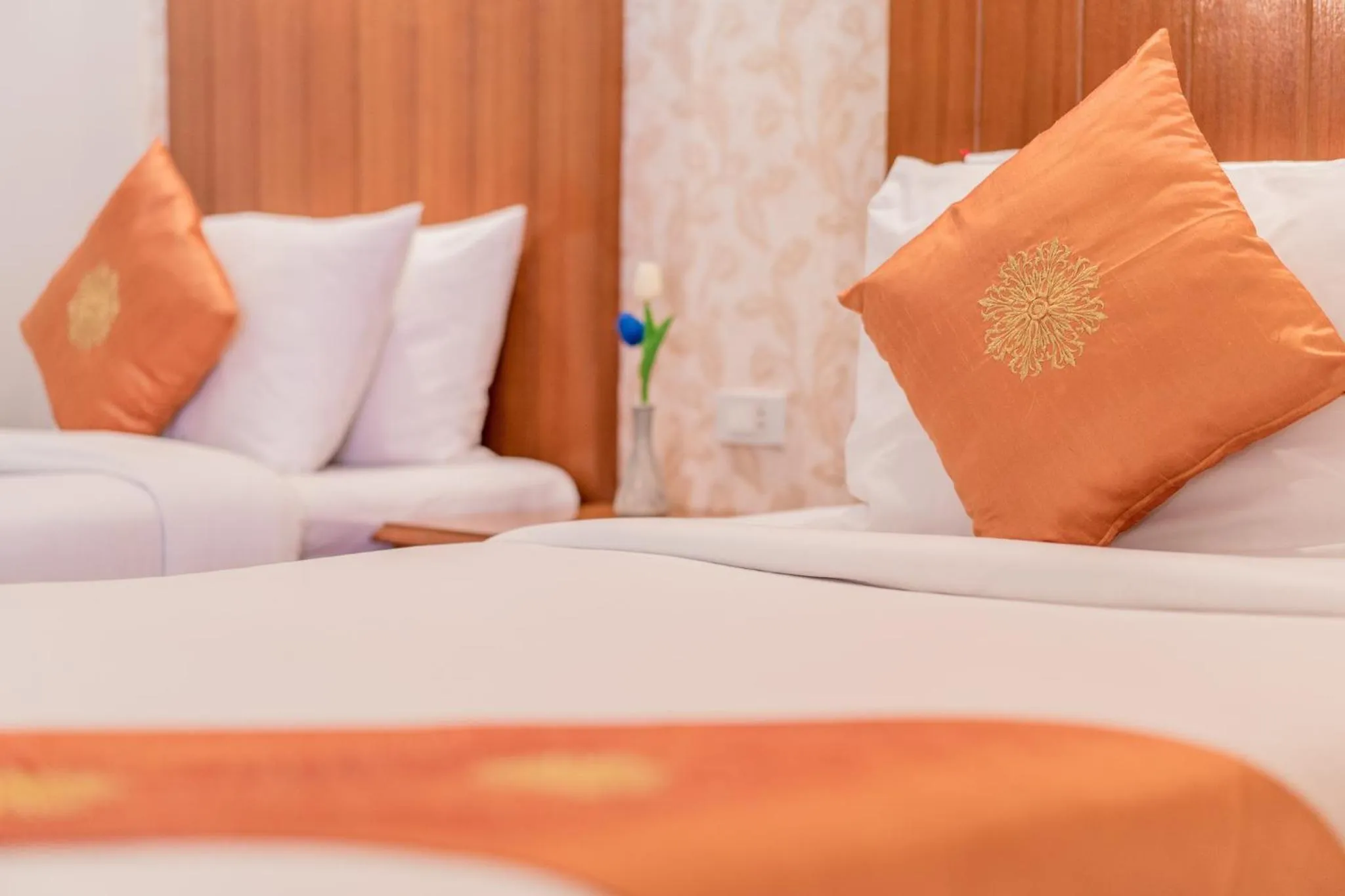 Bed in Phi Phi Anita Resort