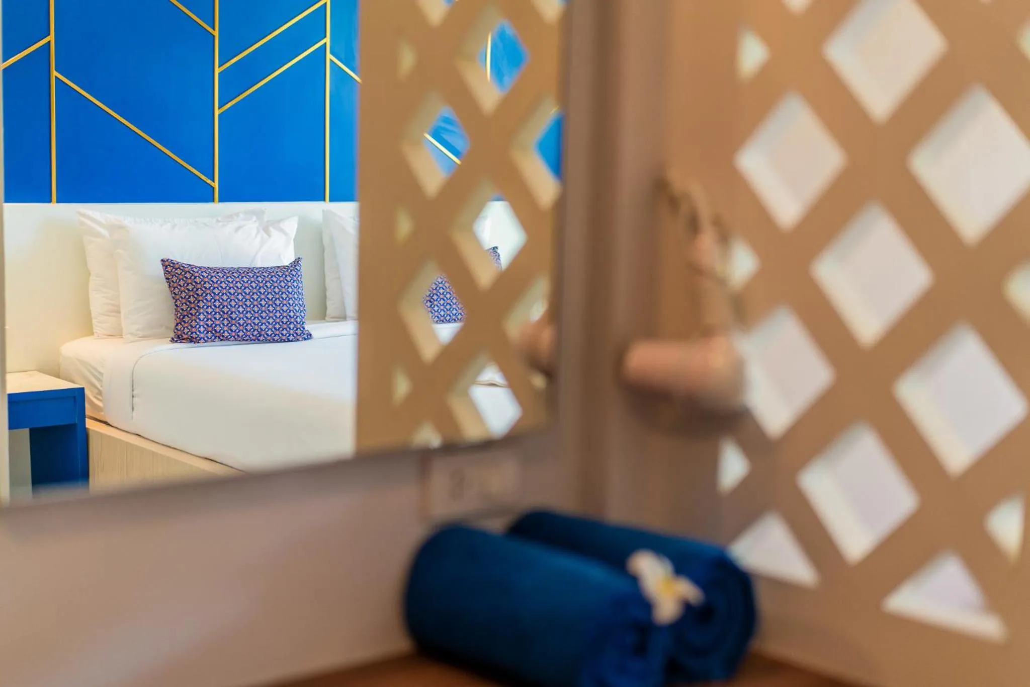 Bed in Phi Phi Anita Resort