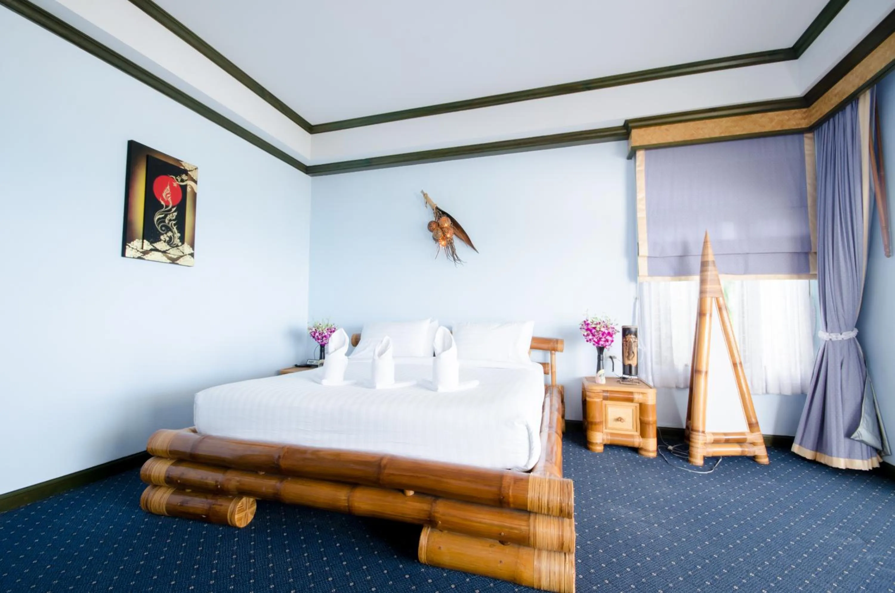 Bed in Haadson Resort & Koh Raham