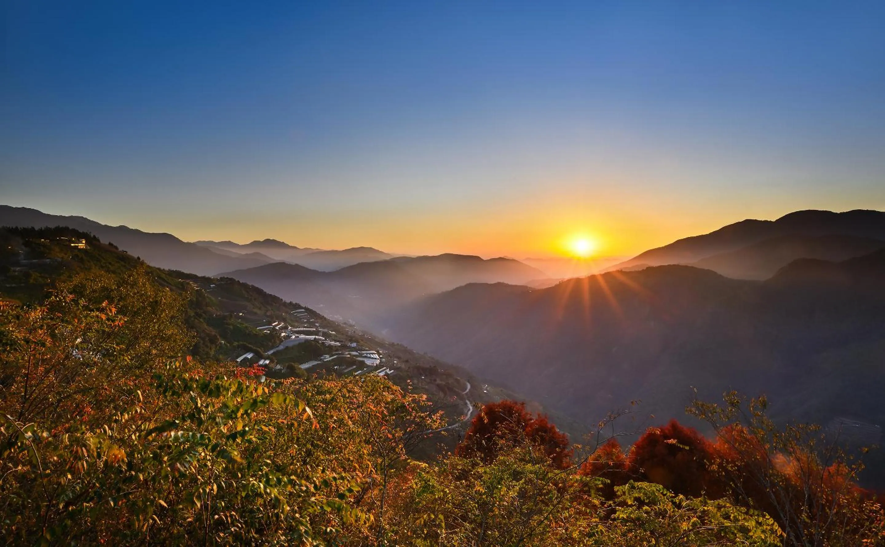 Sunset in Top Cloud Villa