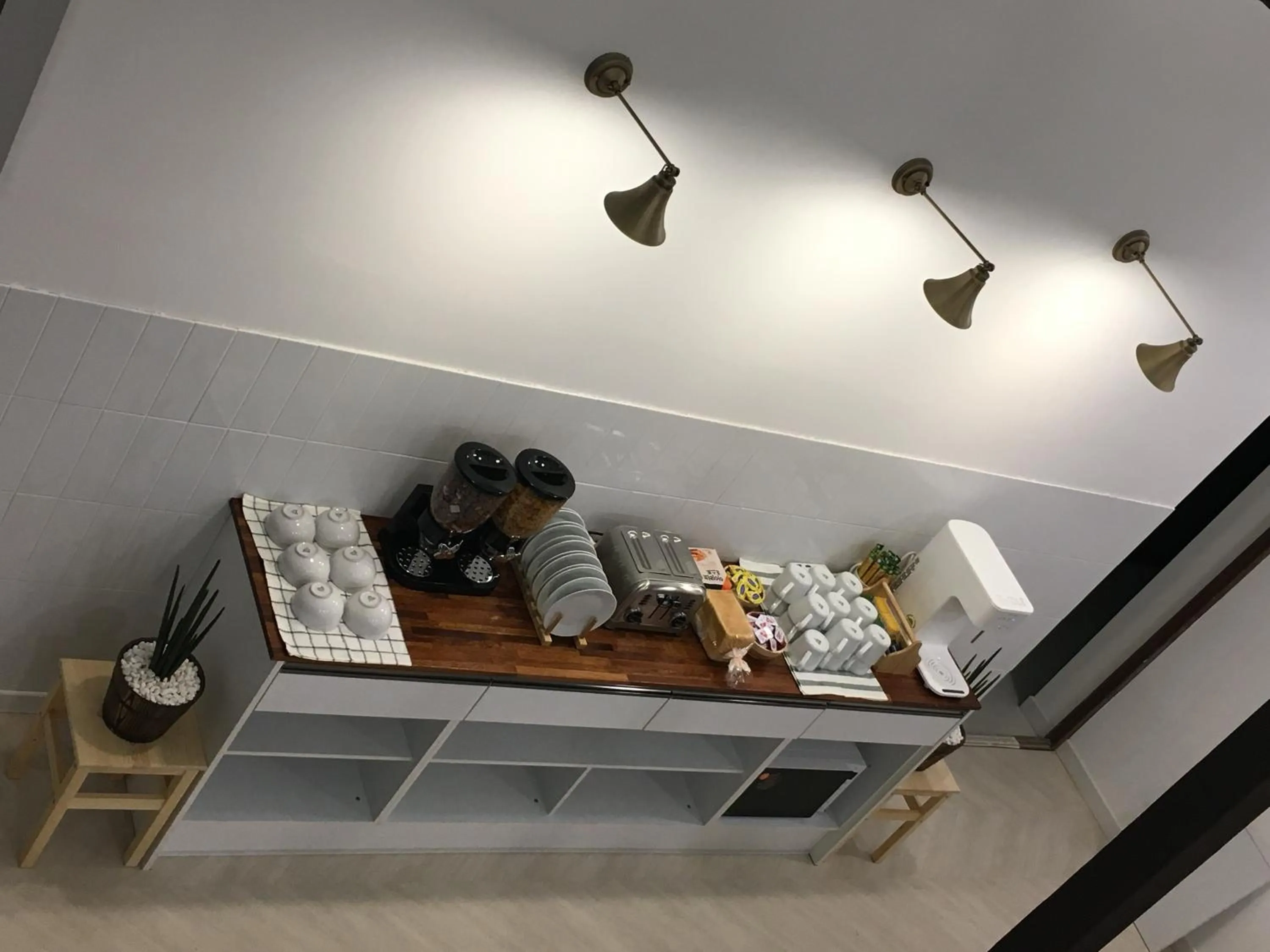 Continental breakfast in Hwadam Inn