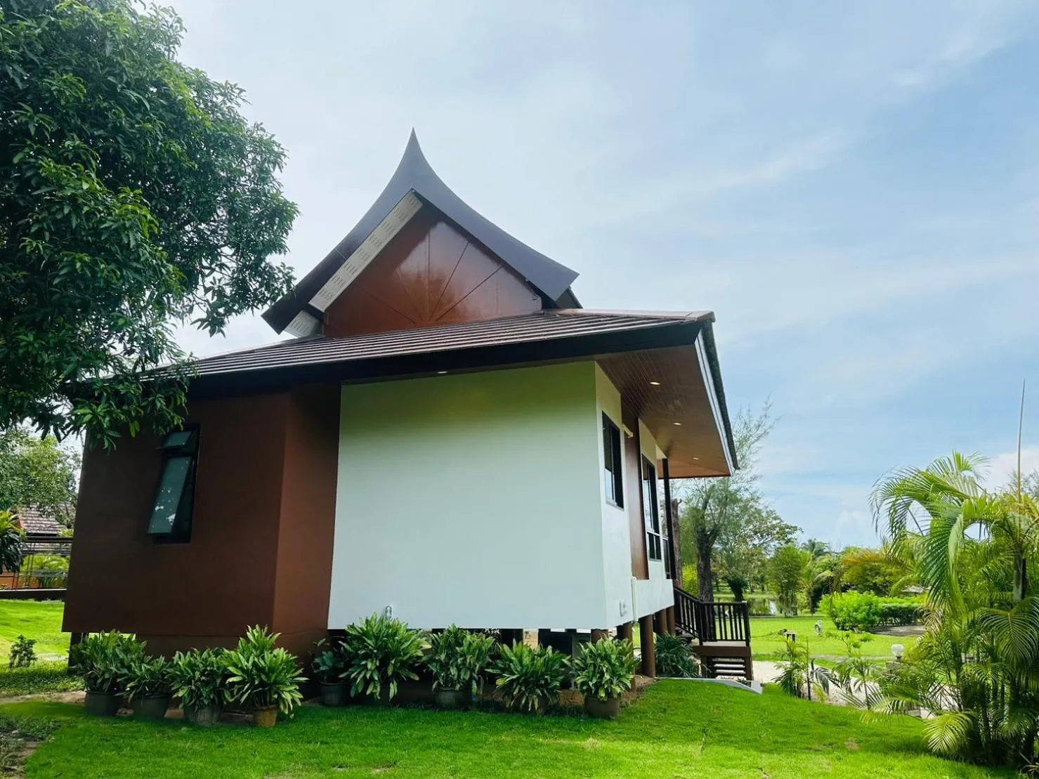 Natural landscape in ThaiLife Wellness & Meditation Resort- SHA Plus