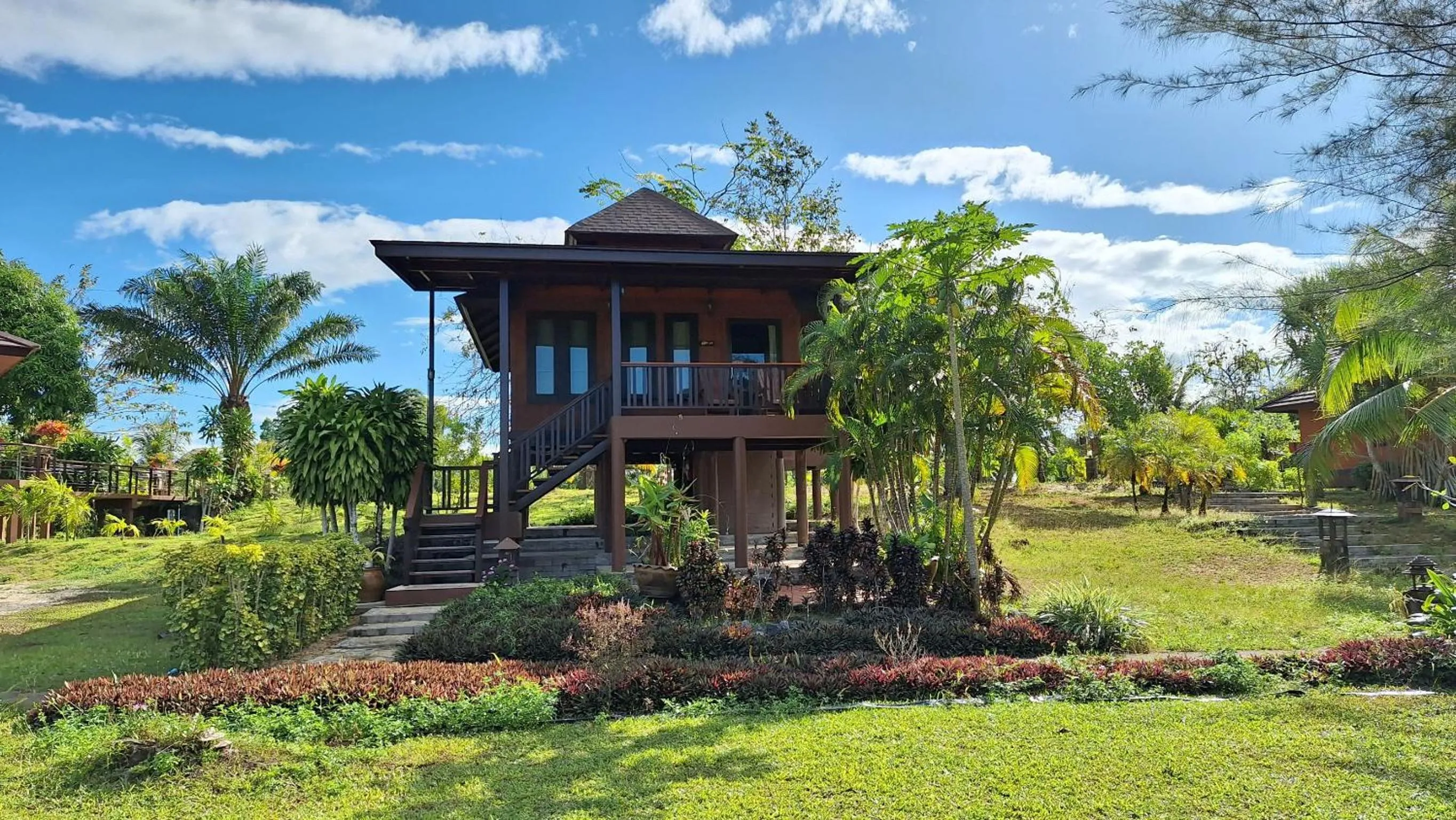 Natural landscape in ThaiLife Wellness & Meditation Resort- SHA Plus