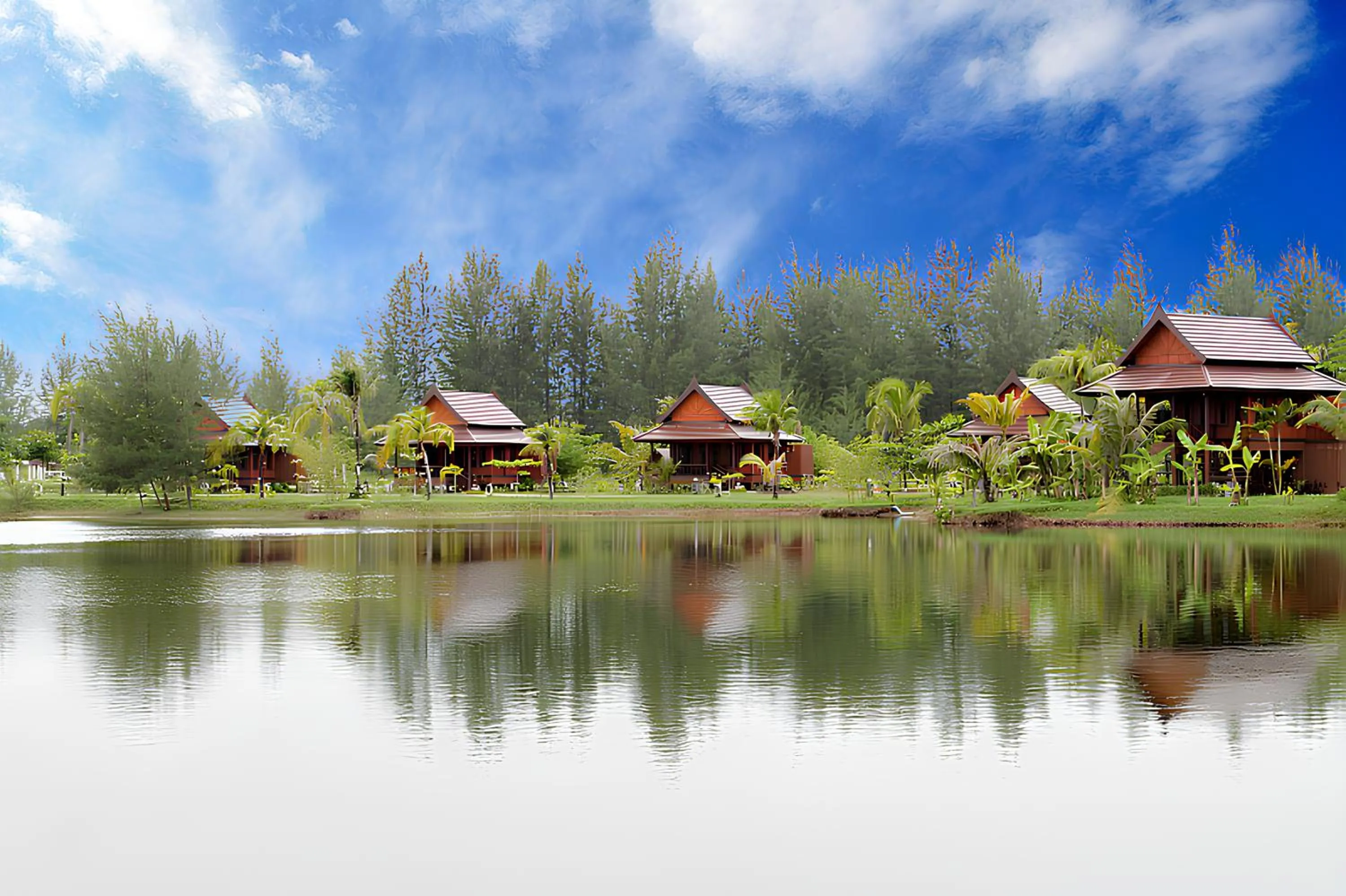 Natural landscape in ThaiLife Wellness & Meditation Resort- SHA Plus