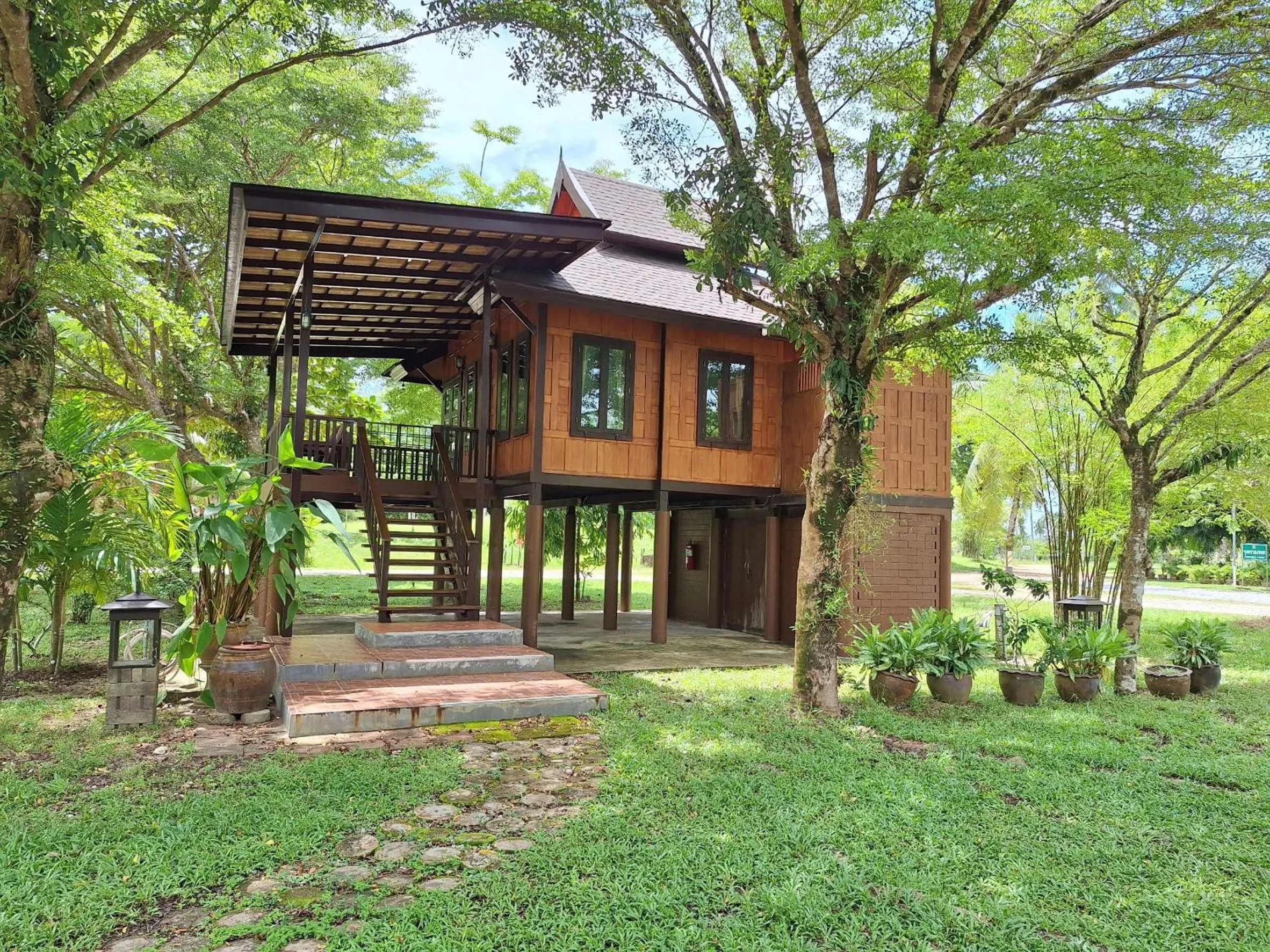 Natural landscape in ThaiLife Wellness & Meditation Resort- SHA Plus