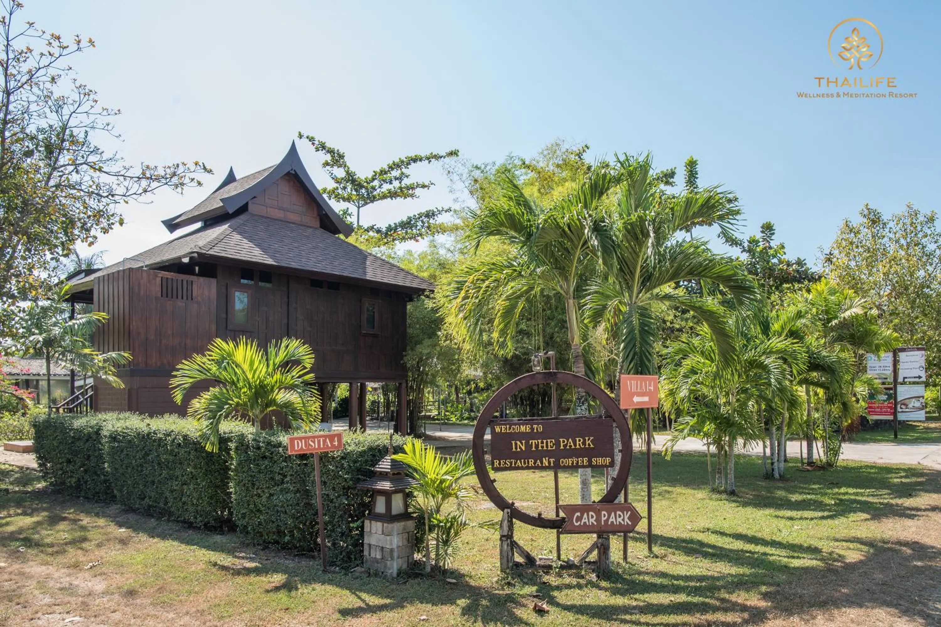 Natural landscape in ThaiLife Wellness & Meditation Resort- SHA Plus