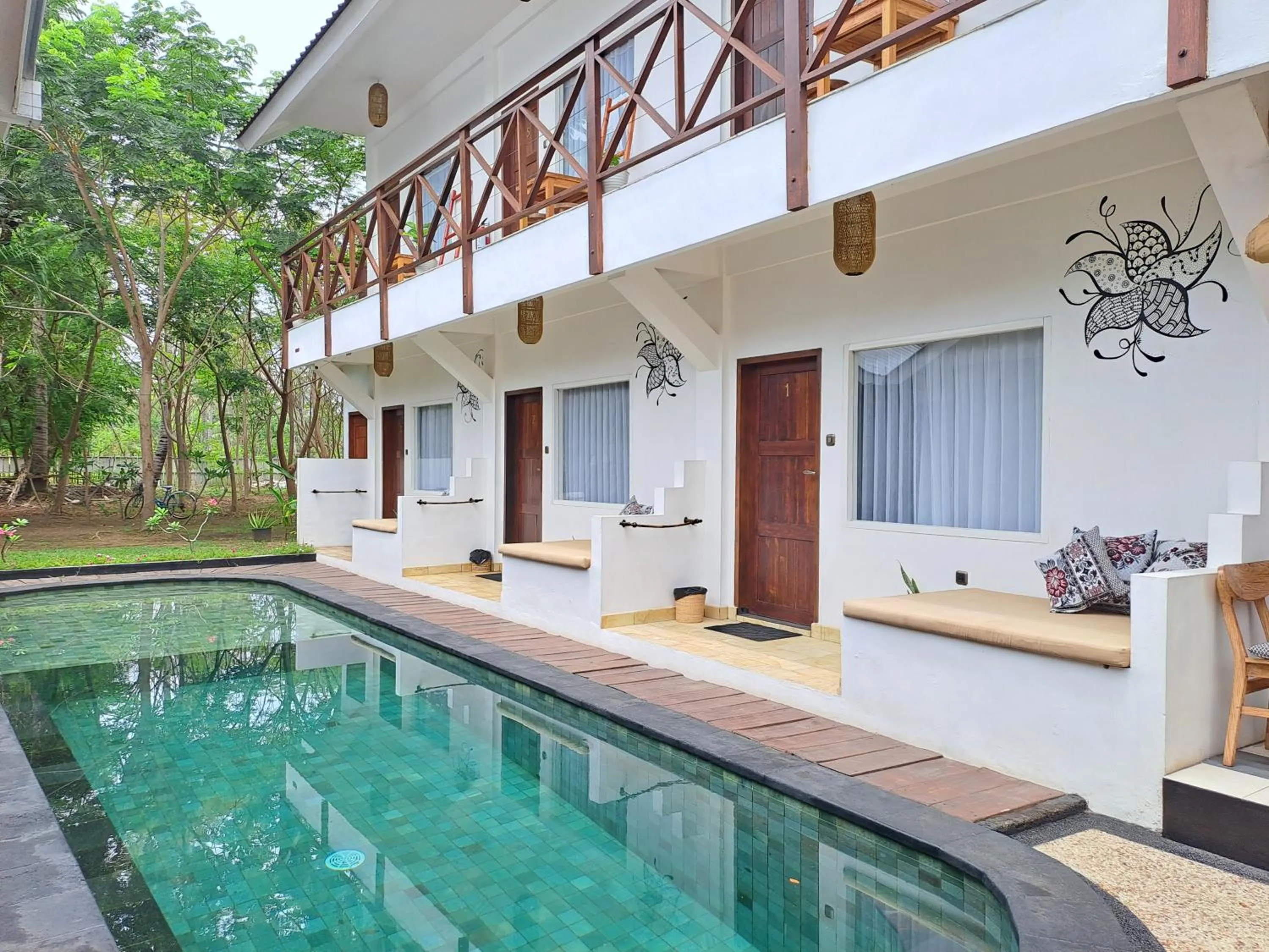 Property building in Katara Gili, Boutique Rooms and Bungalows
