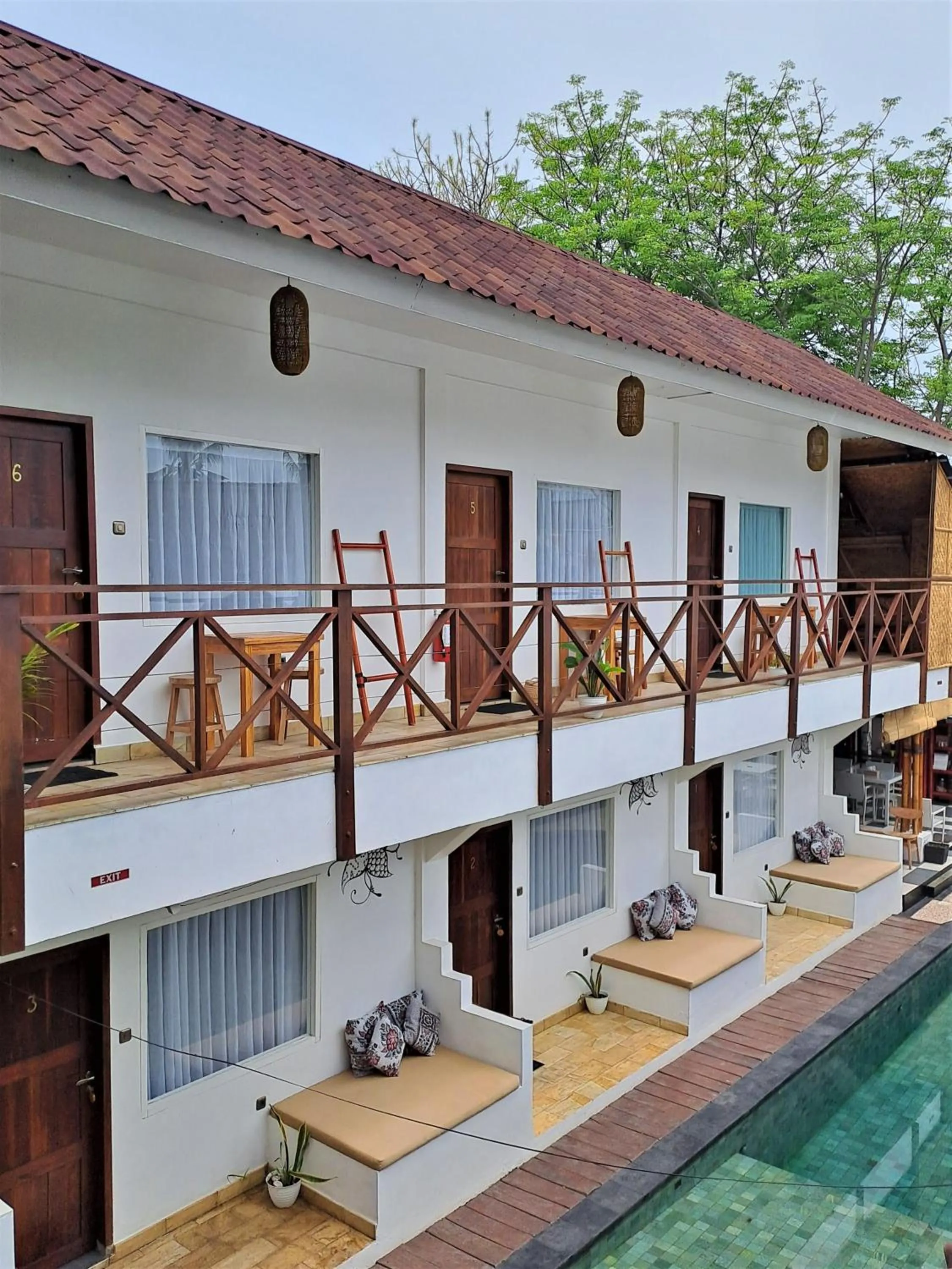 Property building in Katara Gili, Boutique Rooms and Bungalows
