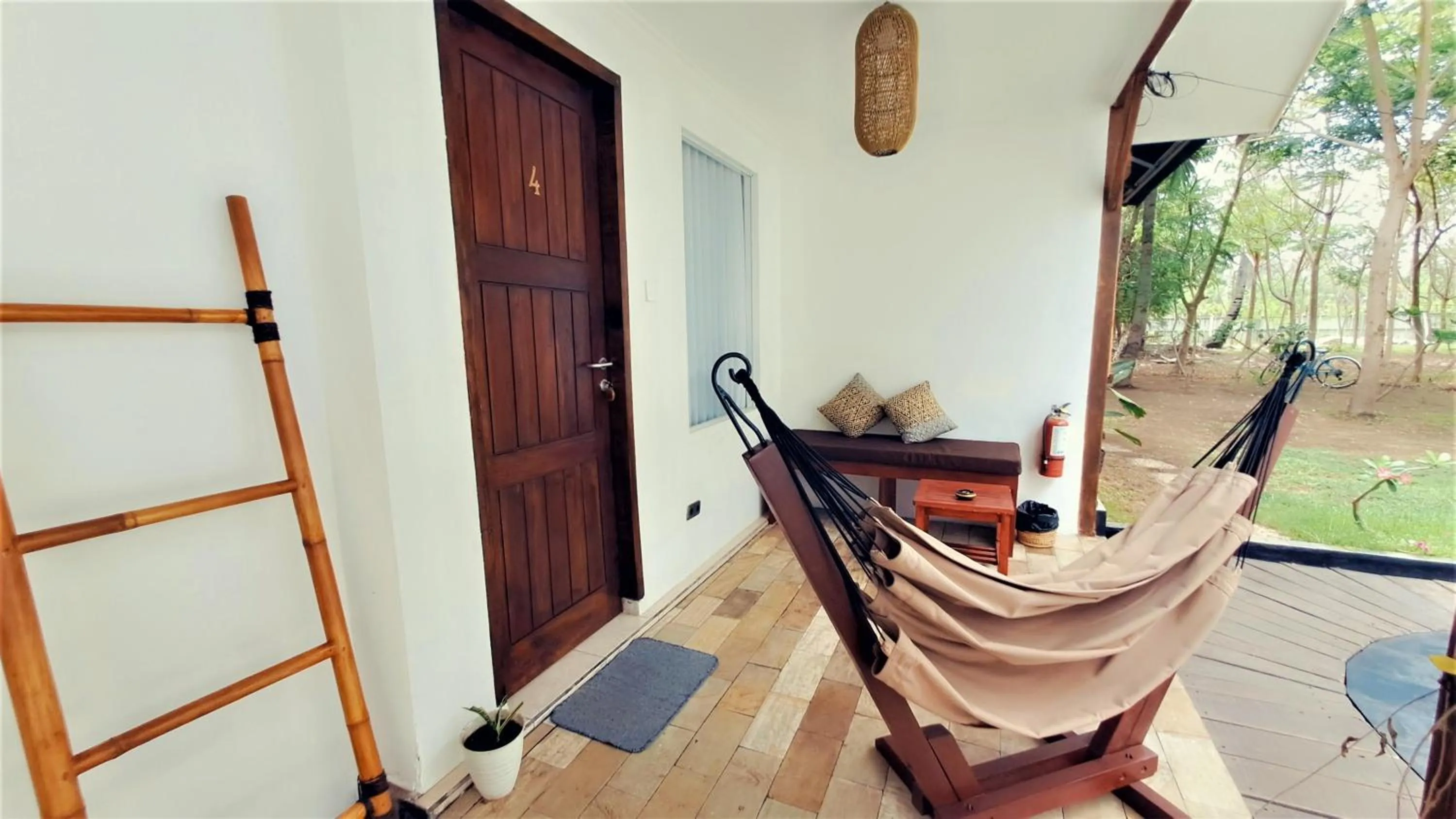 Balcony/Terrace in Katara Gili, Boutique Rooms and Bungalows