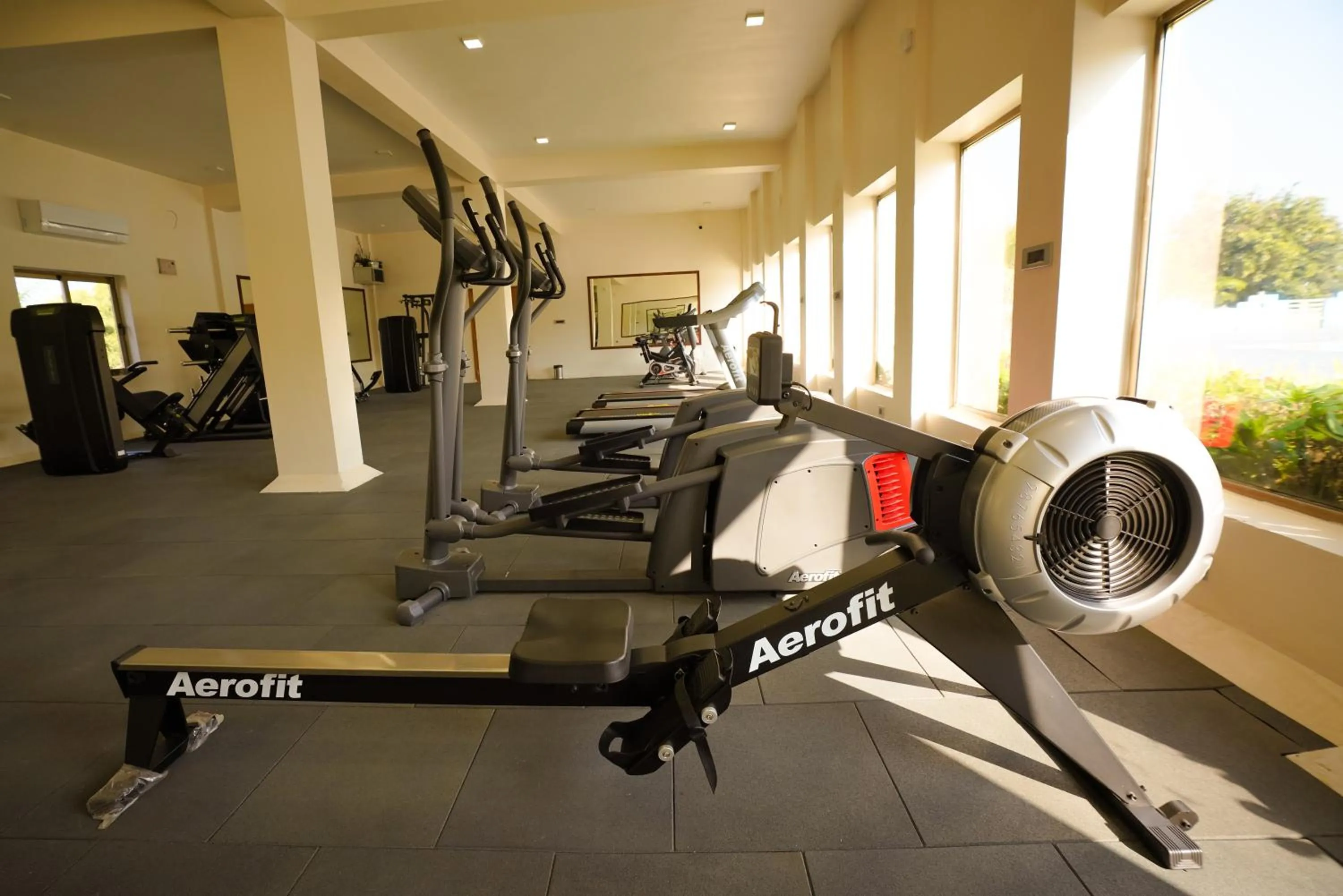 Fitness centre/facilities in Sun Hotel and Resort, Mount Abu