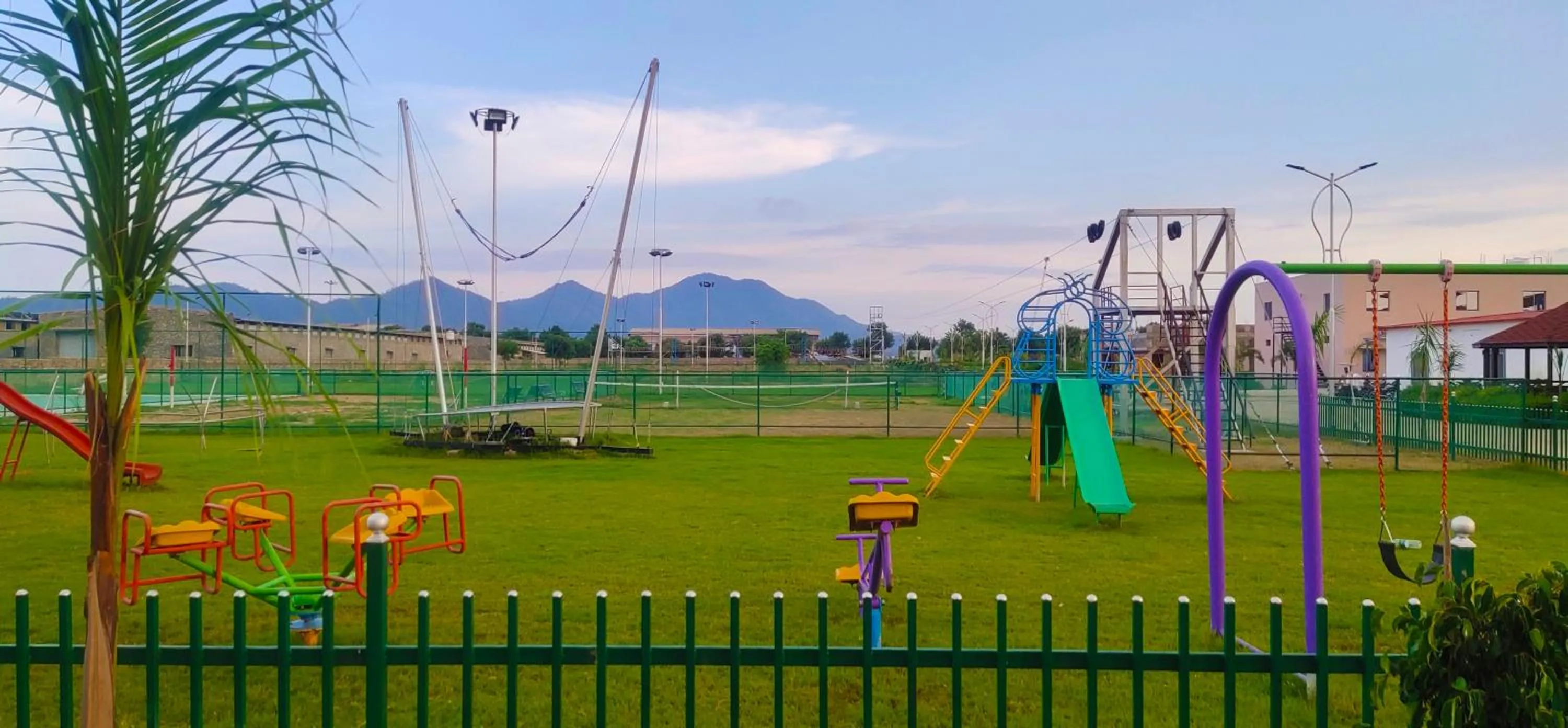 Garden view in Sun Hotel and Resort, Mount Abu