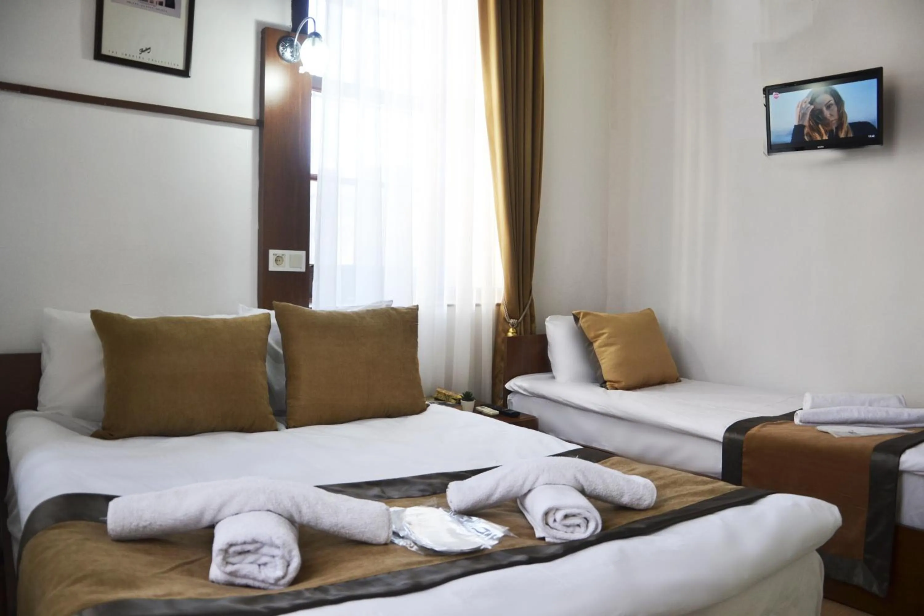 Bed in Konak Hotel Kaleiçi