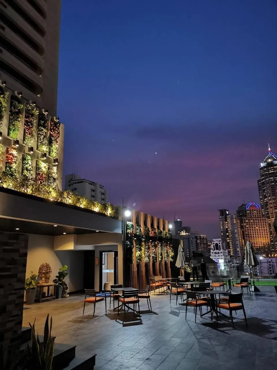 Balcony/Terrace in Citrus Suites Sukhumvit 6 by Compass Hospitality