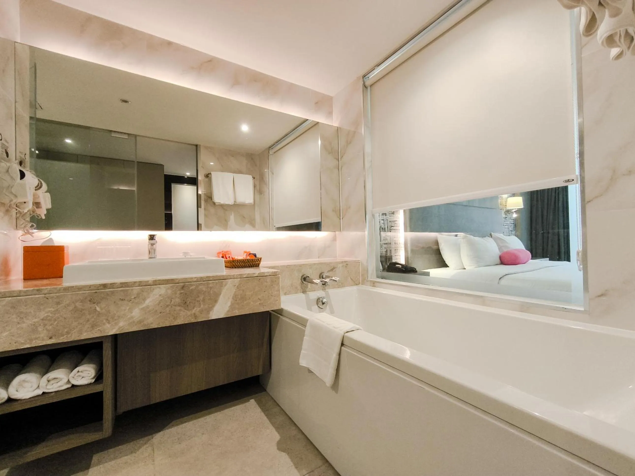 Bathroom in Citrus Suites Sukhumvit 6 by Compass Hospitality