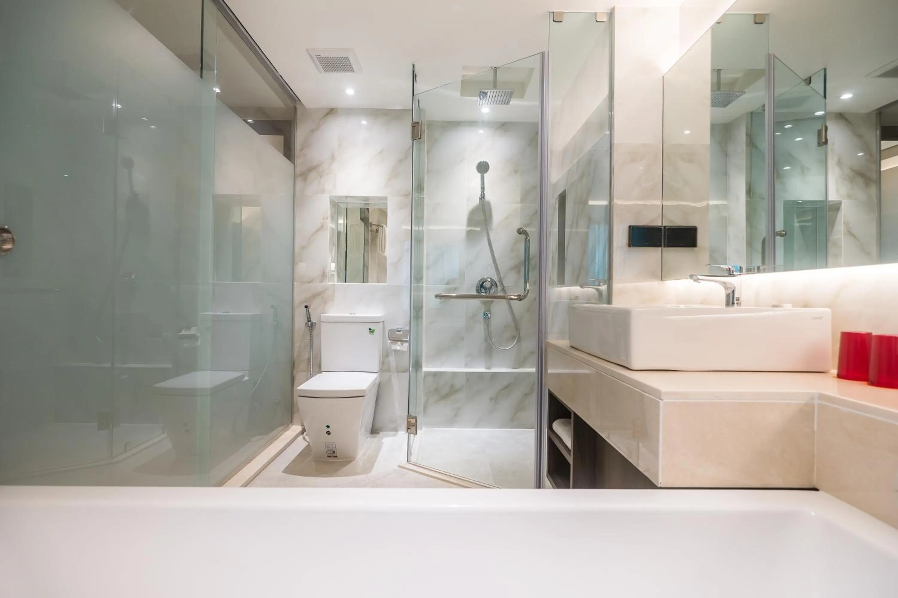 Shower in Citrus Suites Sukhumvit 6 by Compass Hospitality