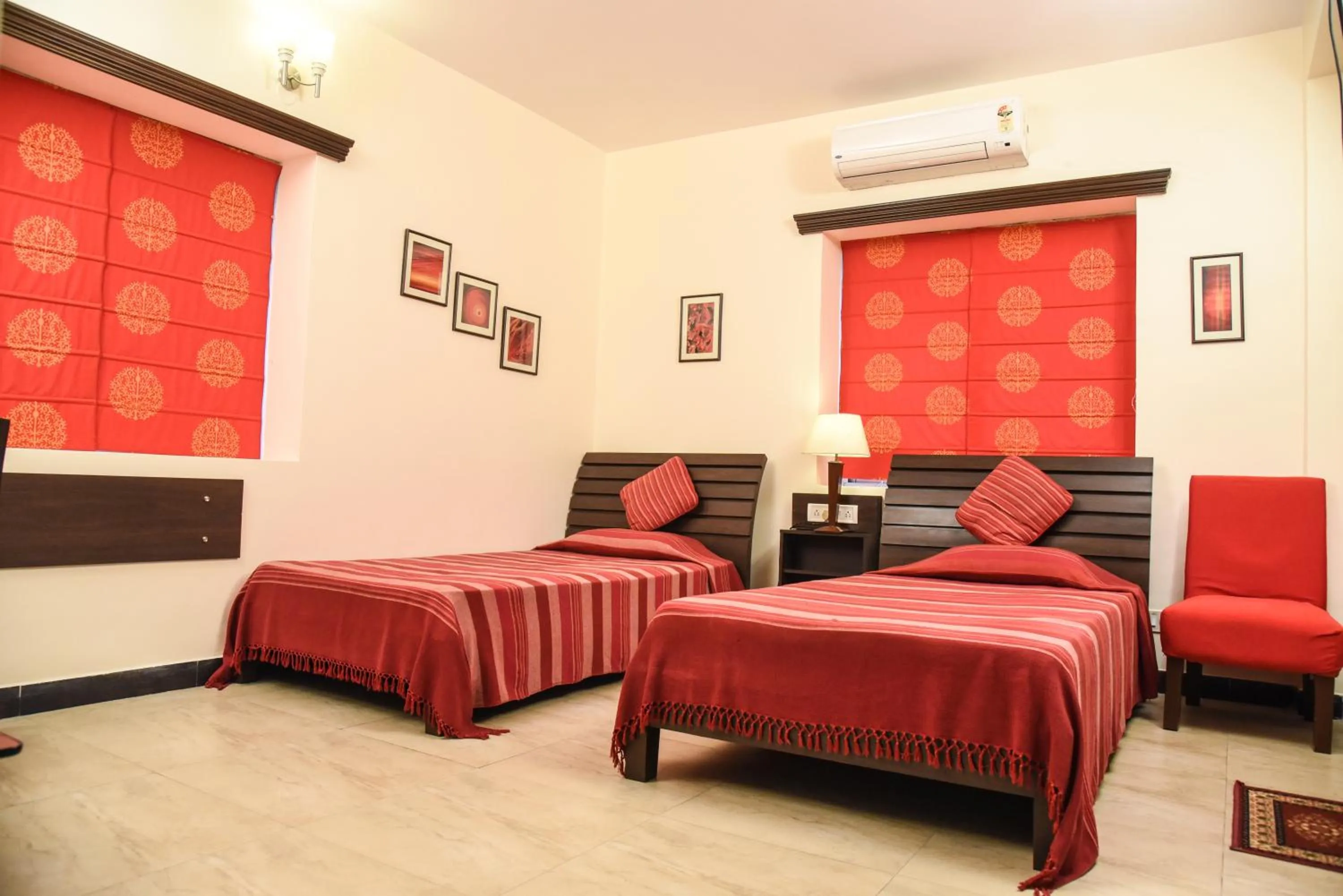 Bedroom, Bed in Red Arrow Residency