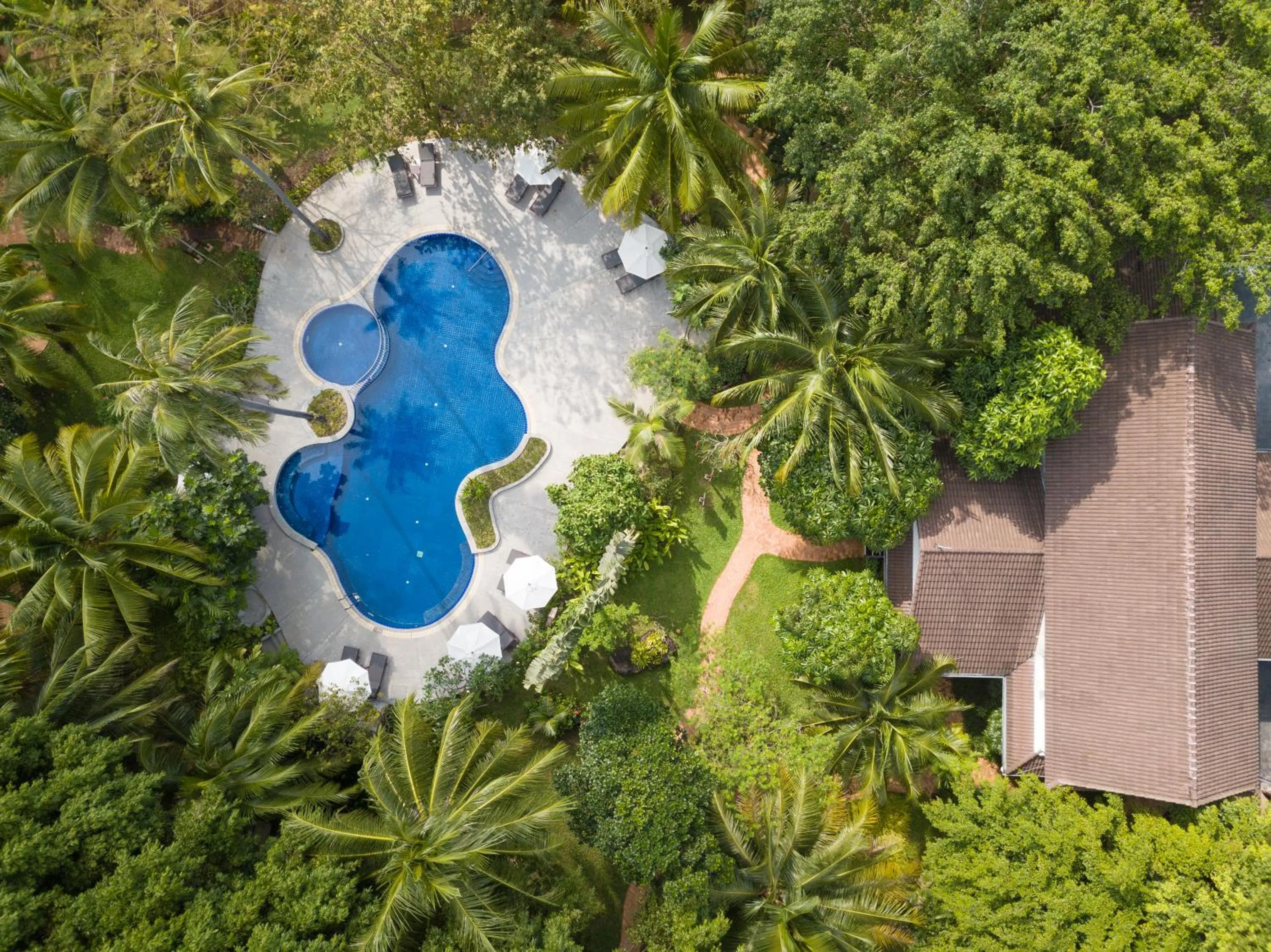 Bird's eye view in Paradise Beach Resort, Koh Samui - SHA Extra Plus