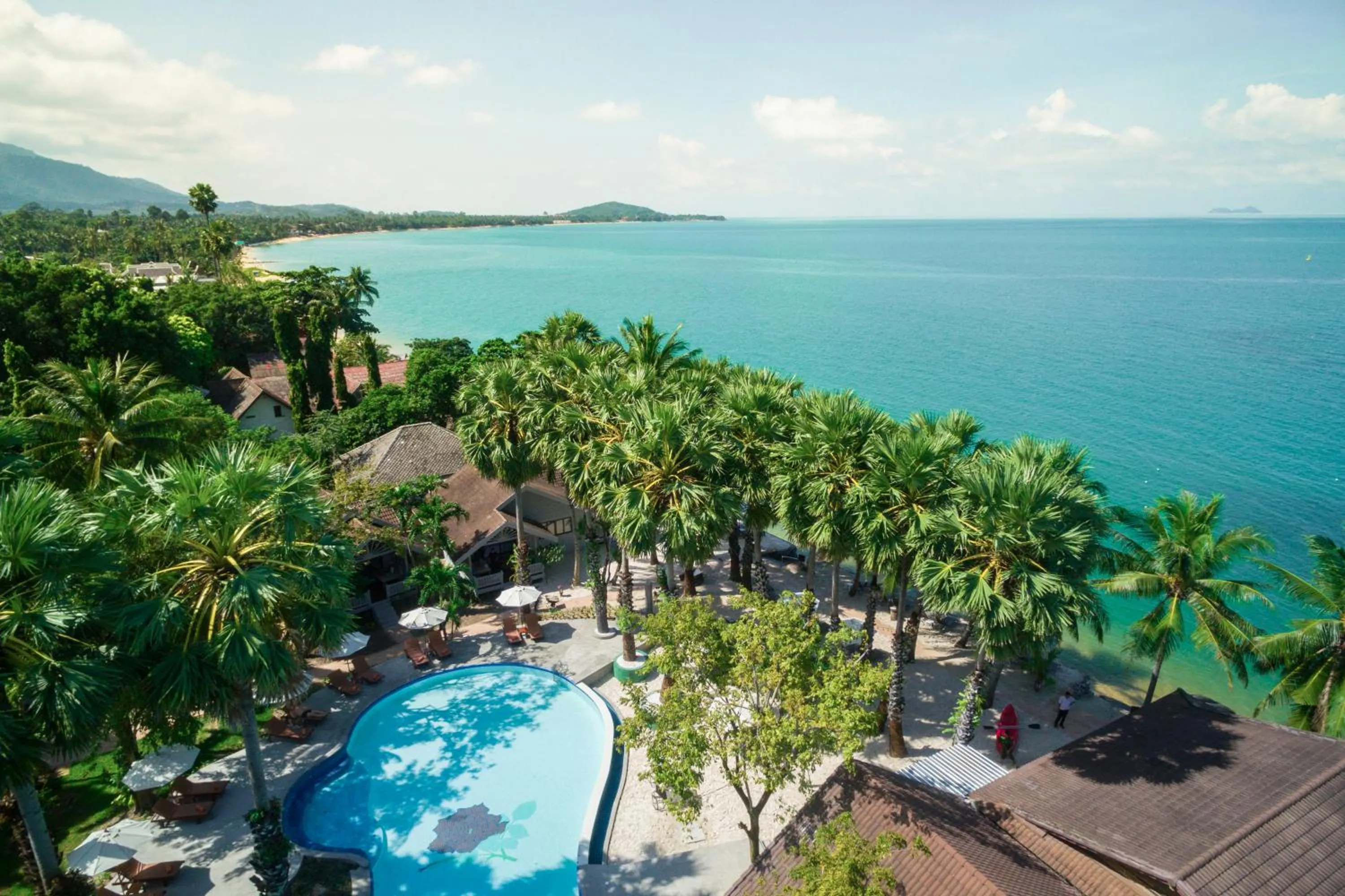 Bird's eye view in Paradise Beach Resort, Koh Samui - SHA Extra Plus