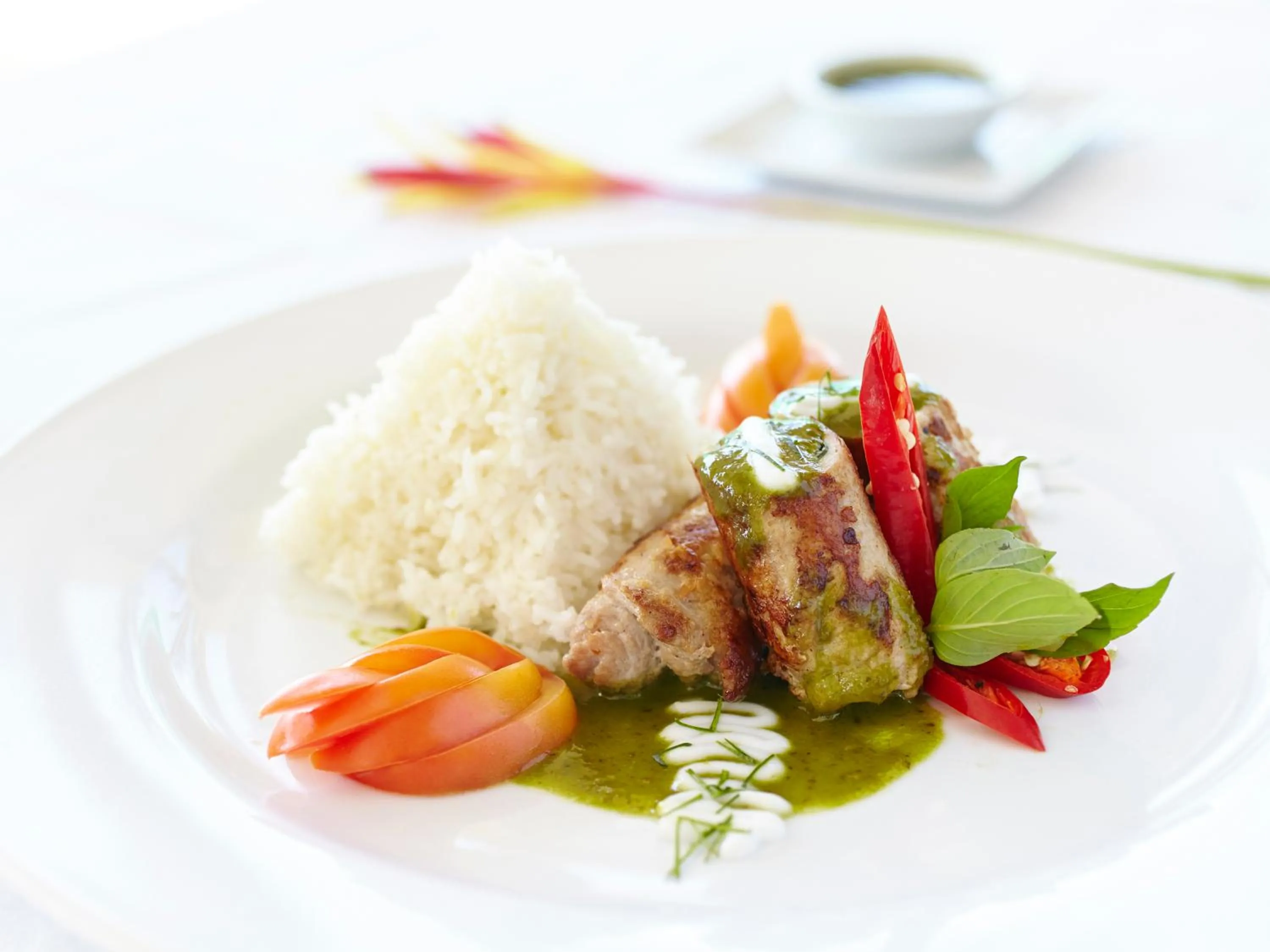 Food close-up in Paradise Beach Resort, Koh Samui - SHA Extra Plus