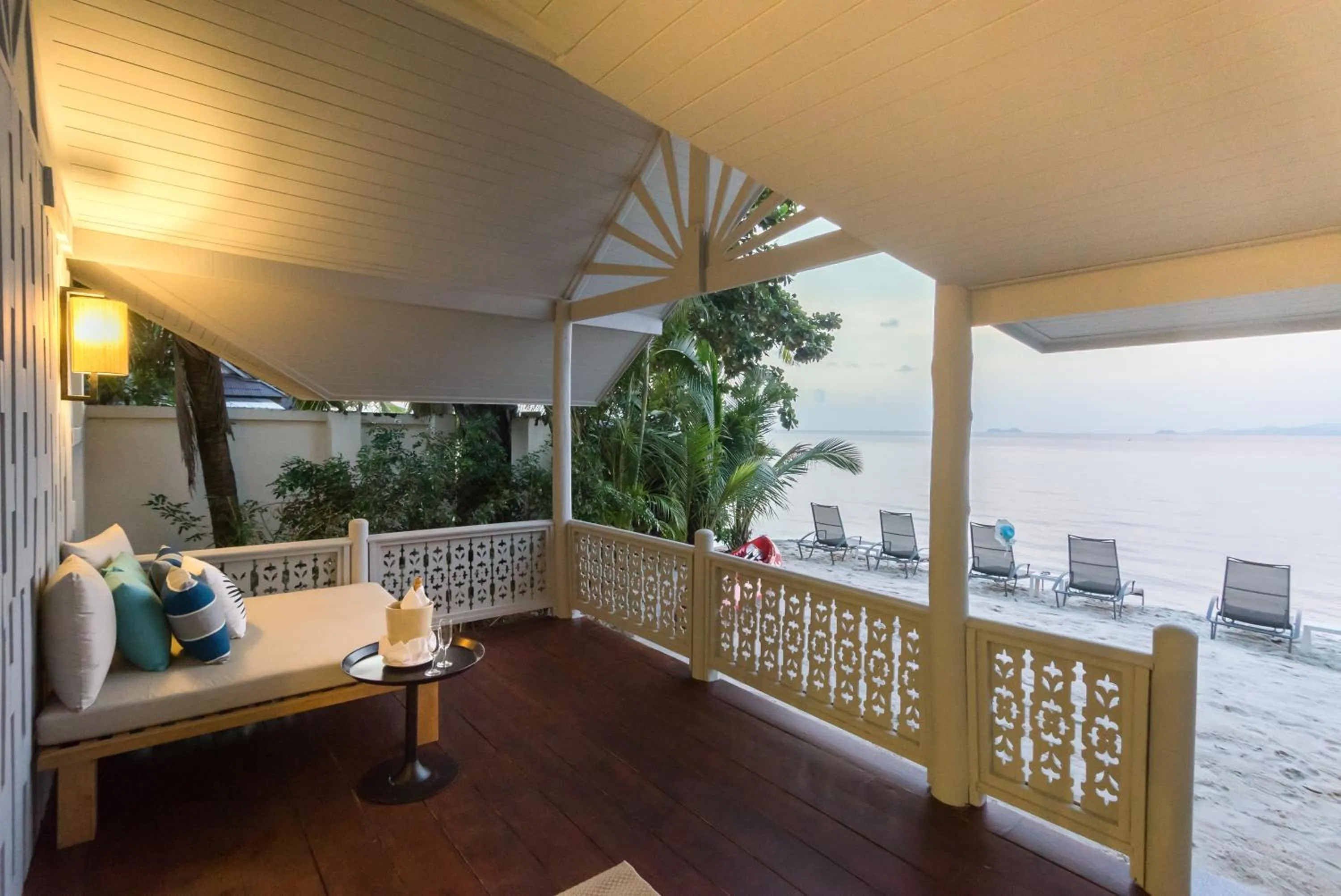 Balcony/Terrace in Paradise Beach Resort, Koh Samui - SHA Extra Plus