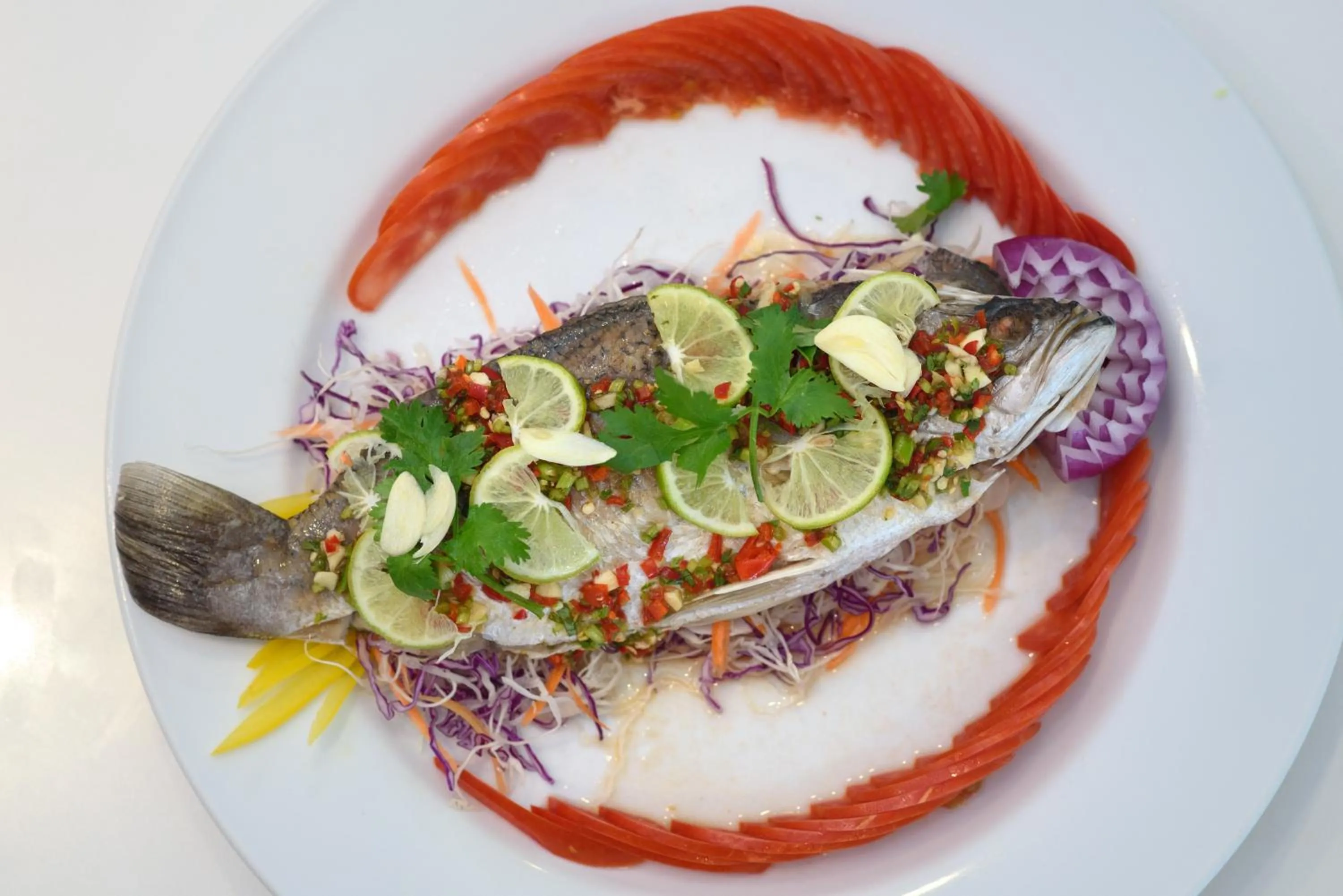 Food close-up in Paradise Beach Resort, Koh Samui - SHA Extra Plus