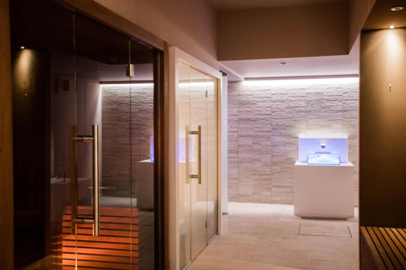 Shower in Hotel Alla Corte SPA & Wellness Relax