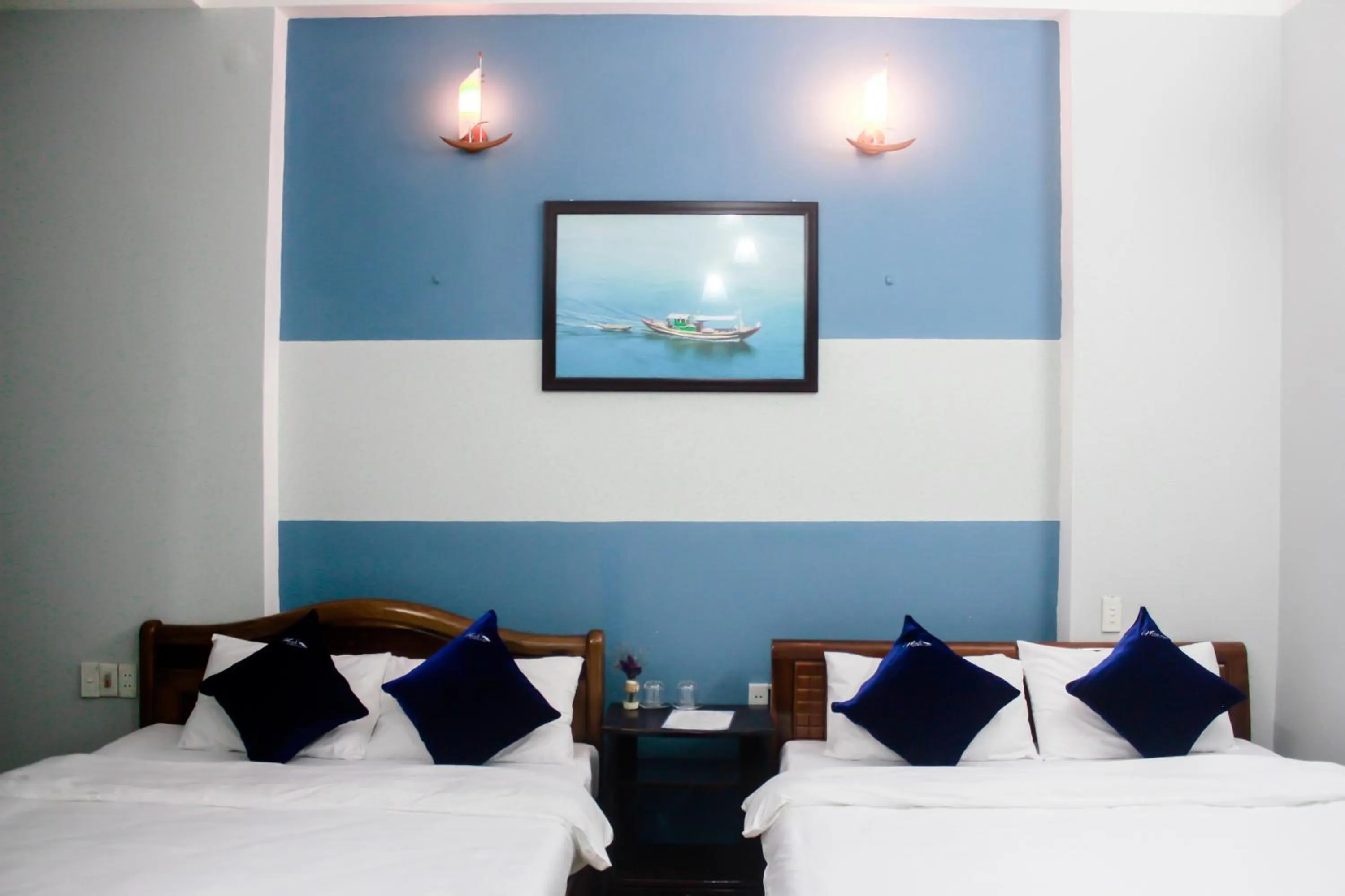 Bed in Hana Homestay Danang