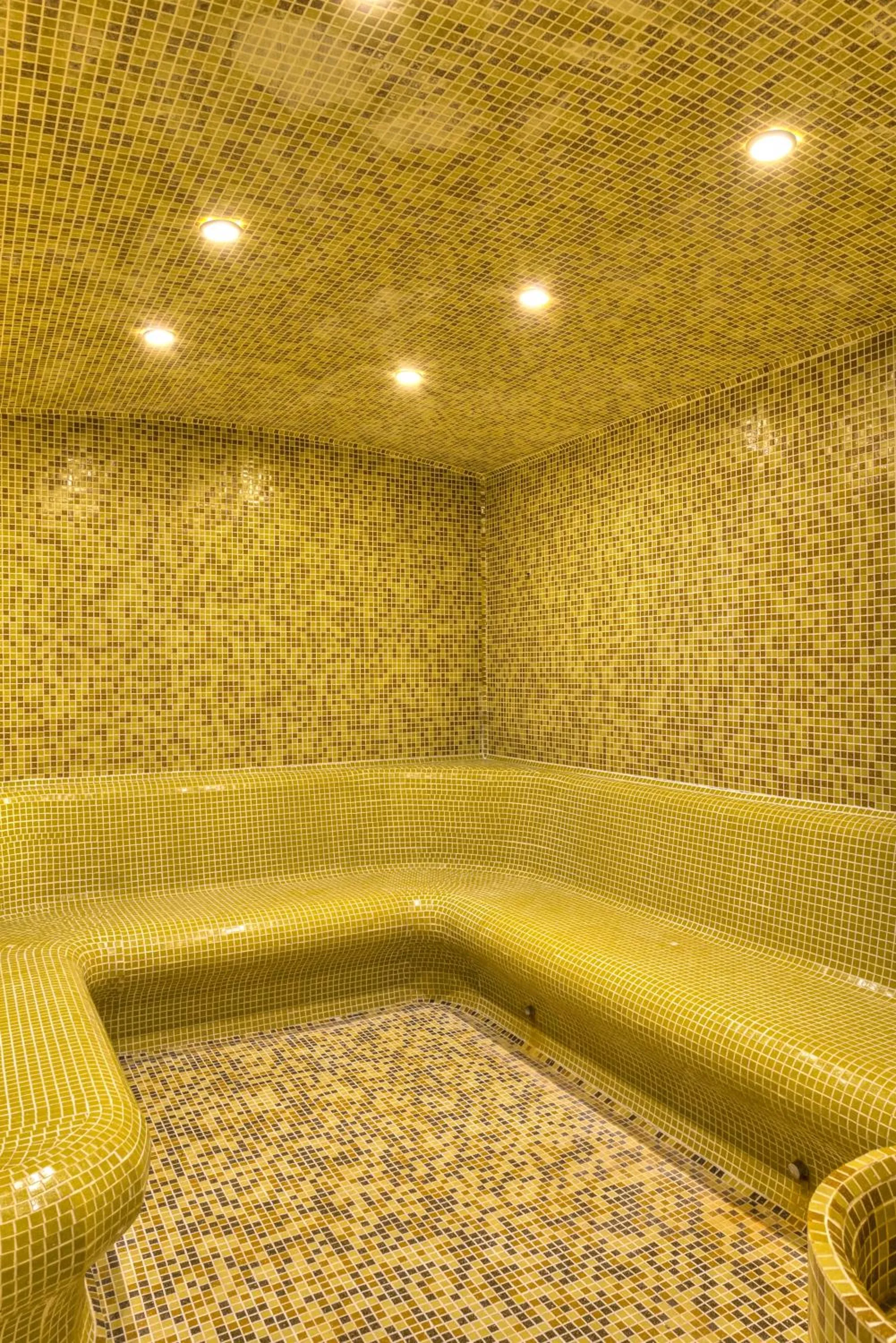 Steam room in Elina Hotel