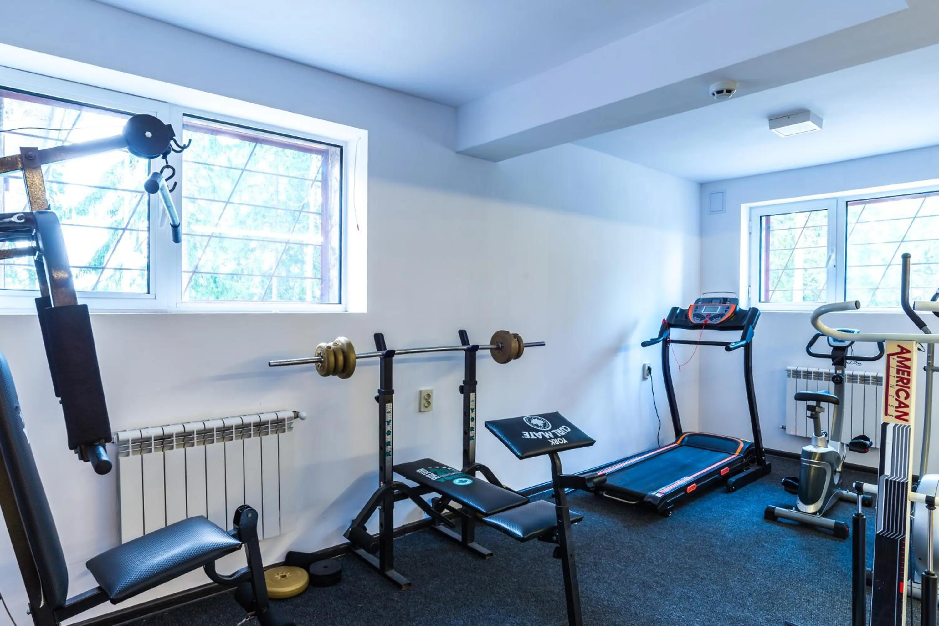 Fitness centre/facilities in Elina Hotel