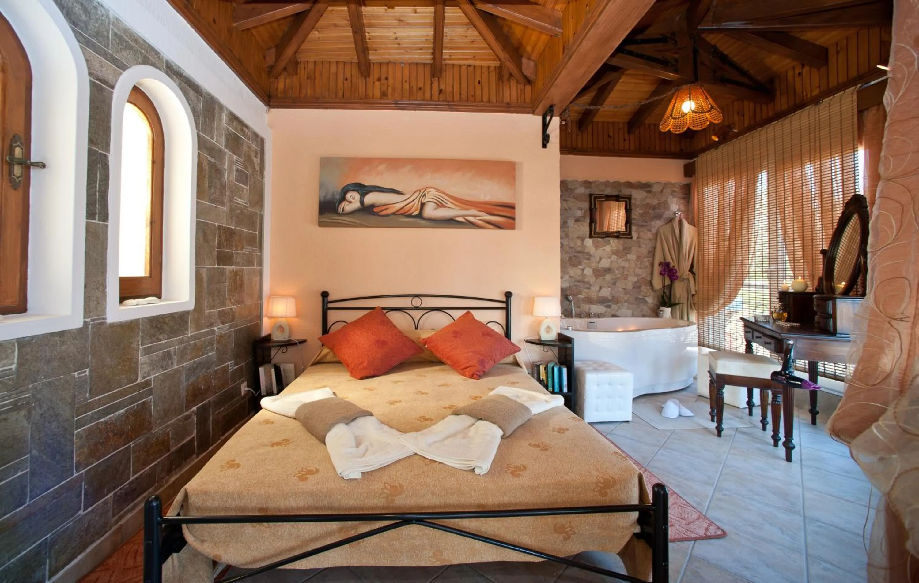 Bed in Molfetta Beach Hotel