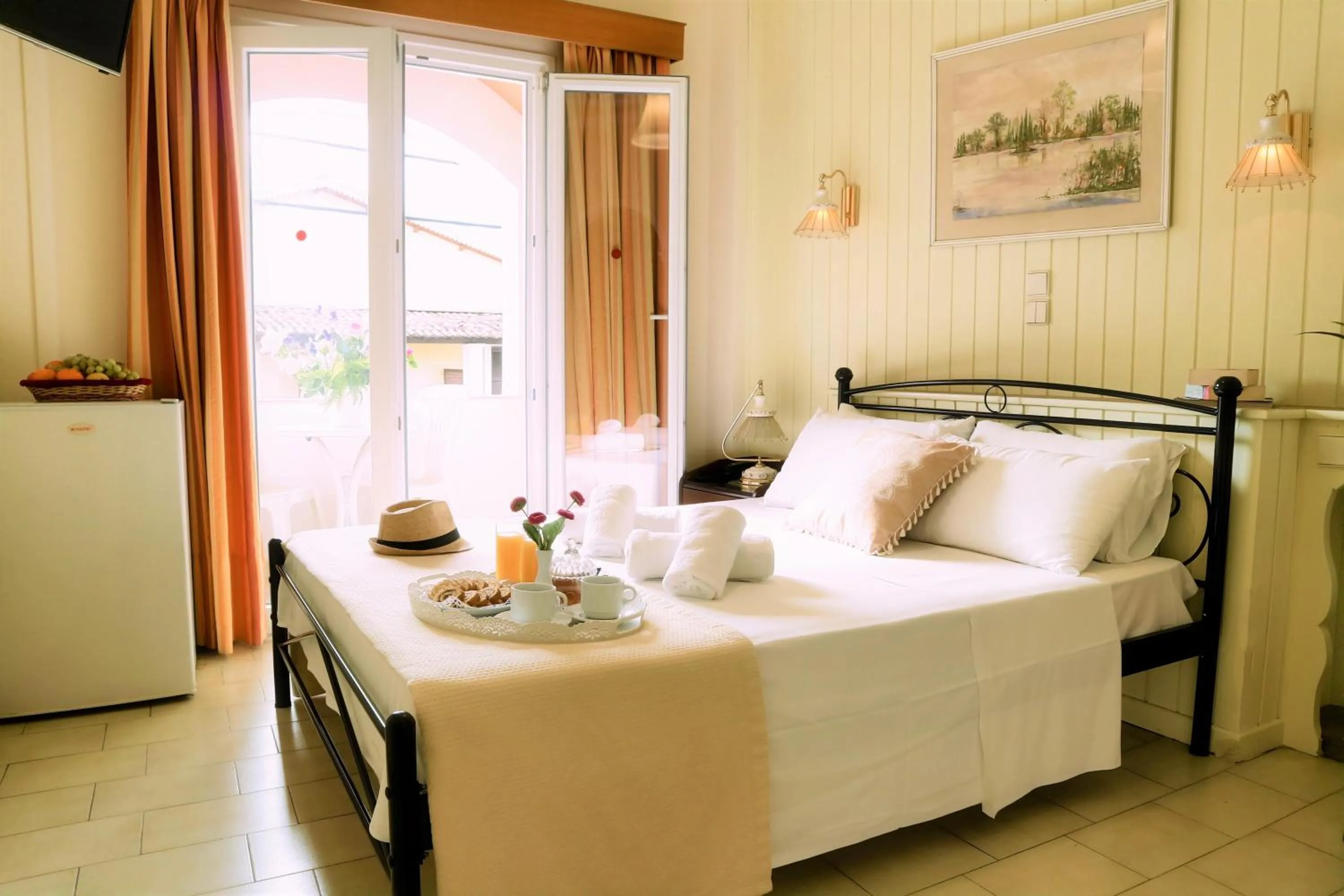 Bed in Molfetta Beach Hotel