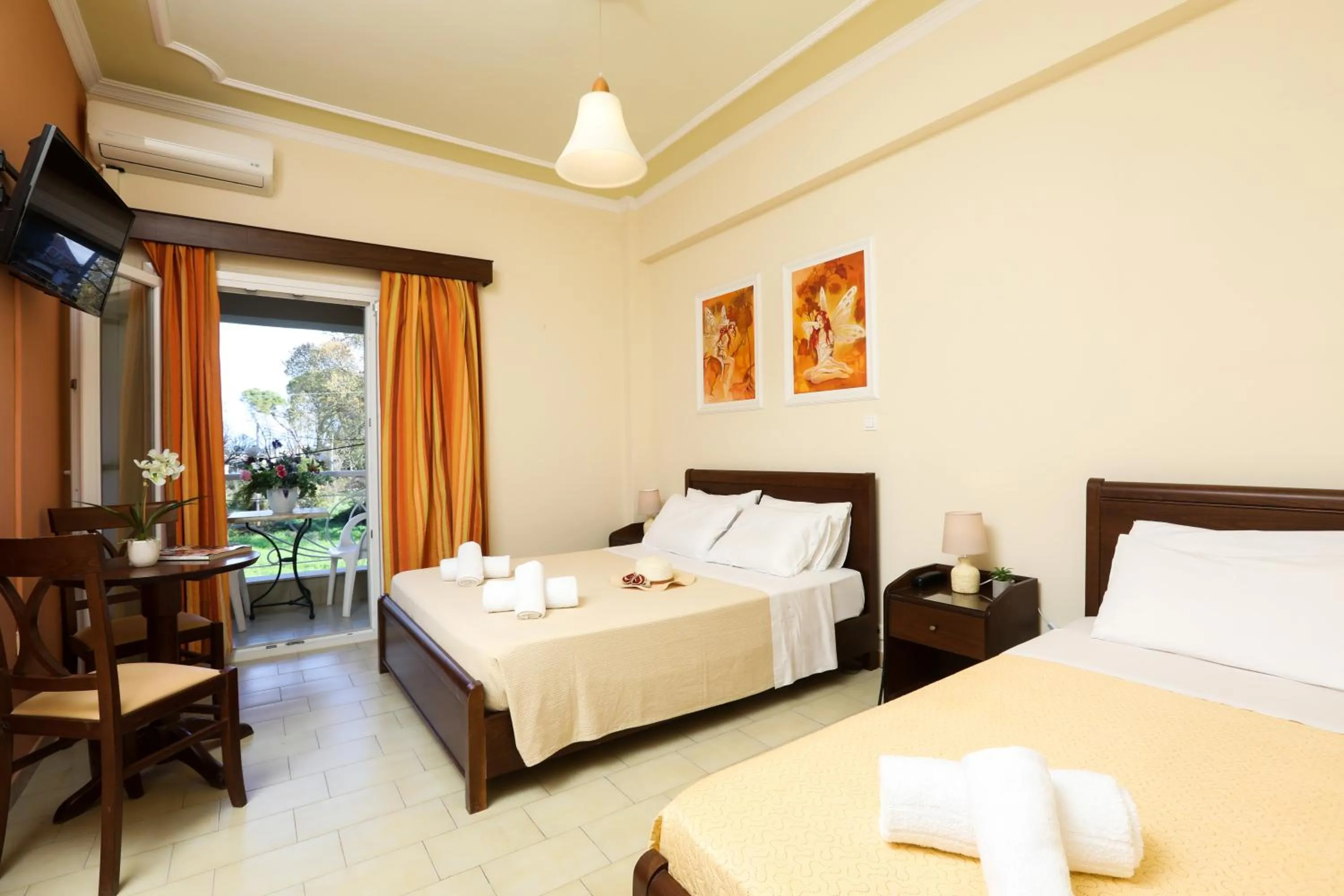 Bed in Molfetta Beach Hotel