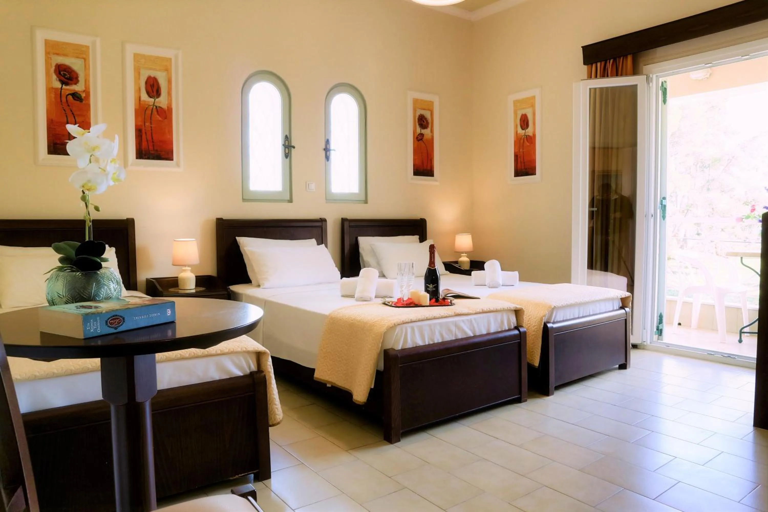 Bed in Molfetta Beach Hotel